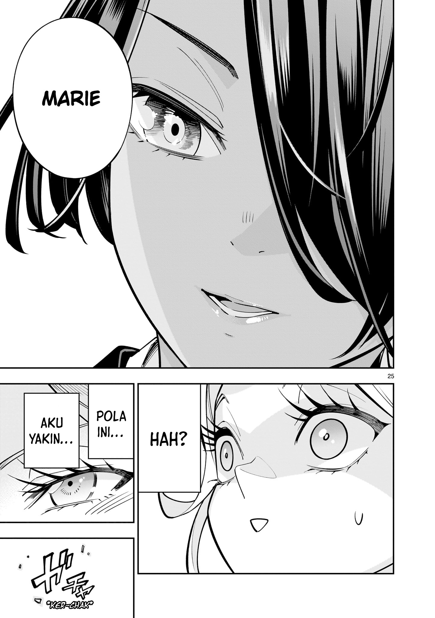 Shinimodori Oujo wa Ikinobiru Tame ni Yuri Harem wo Tsukuru Koto ni Shita Chapter 3 - halaman 25