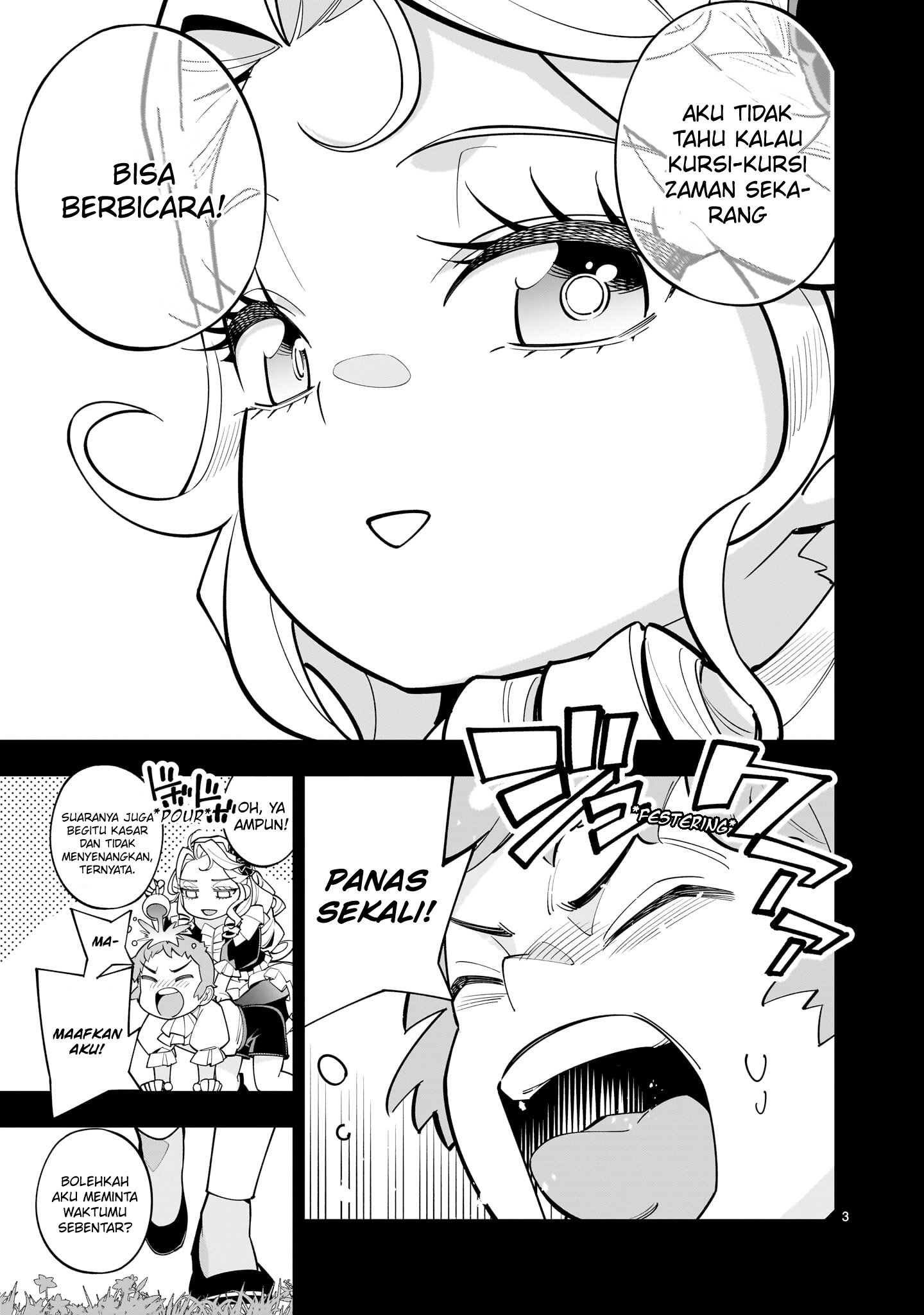 Shinimodori Oujo wa Ikinobiru Tame ni Yuri Harem wo Tsukuru Koto ni Shita Chapter 3 - halaman 4