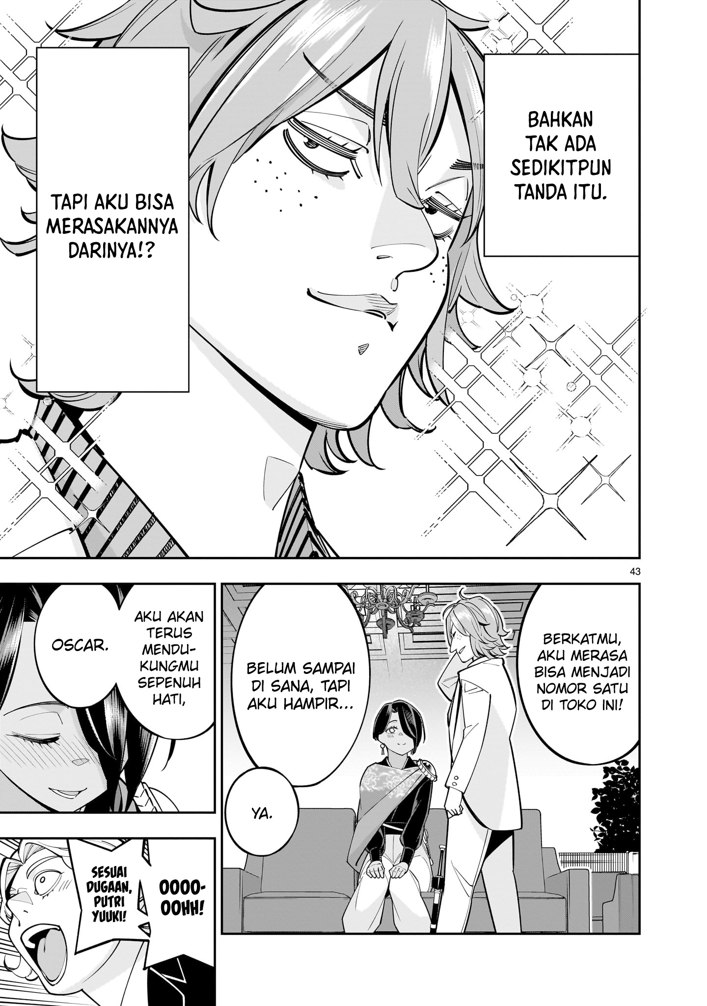 Shinimodori Oujo wa Ikinobiru Tame ni Yuri Harem wo Tsukuru Koto ni Shita Chapter 3 - halaman 42
