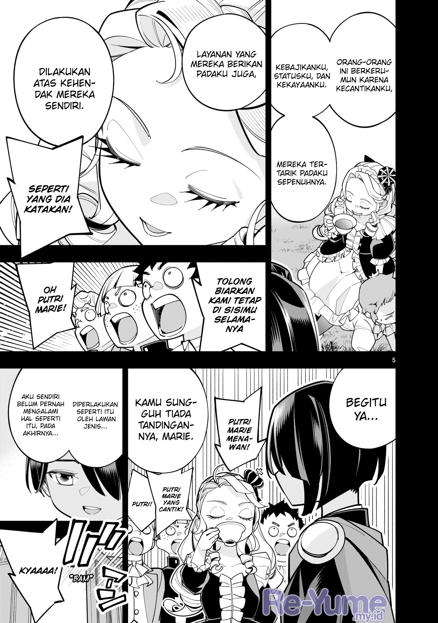 Shinimodori Oujo wa Ikinobiru Tame ni Yuri Harem wo Tsukuru Koto ni Shita Chapter 3 - halaman 6