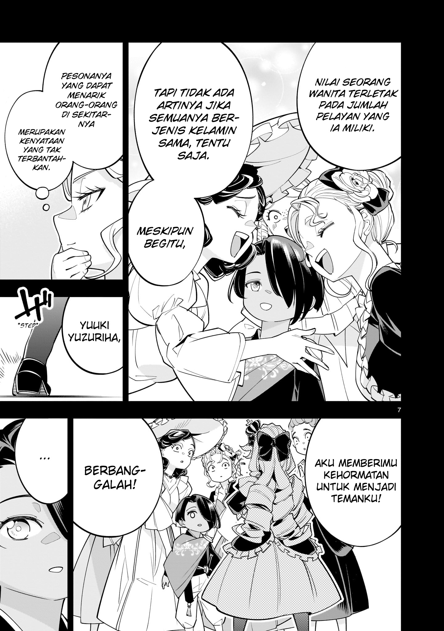 Shinimodori Oujo wa Ikinobiru Tame ni Yuri Harem wo Tsukuru Koto ni Shita Chapter 3 - halaman 8