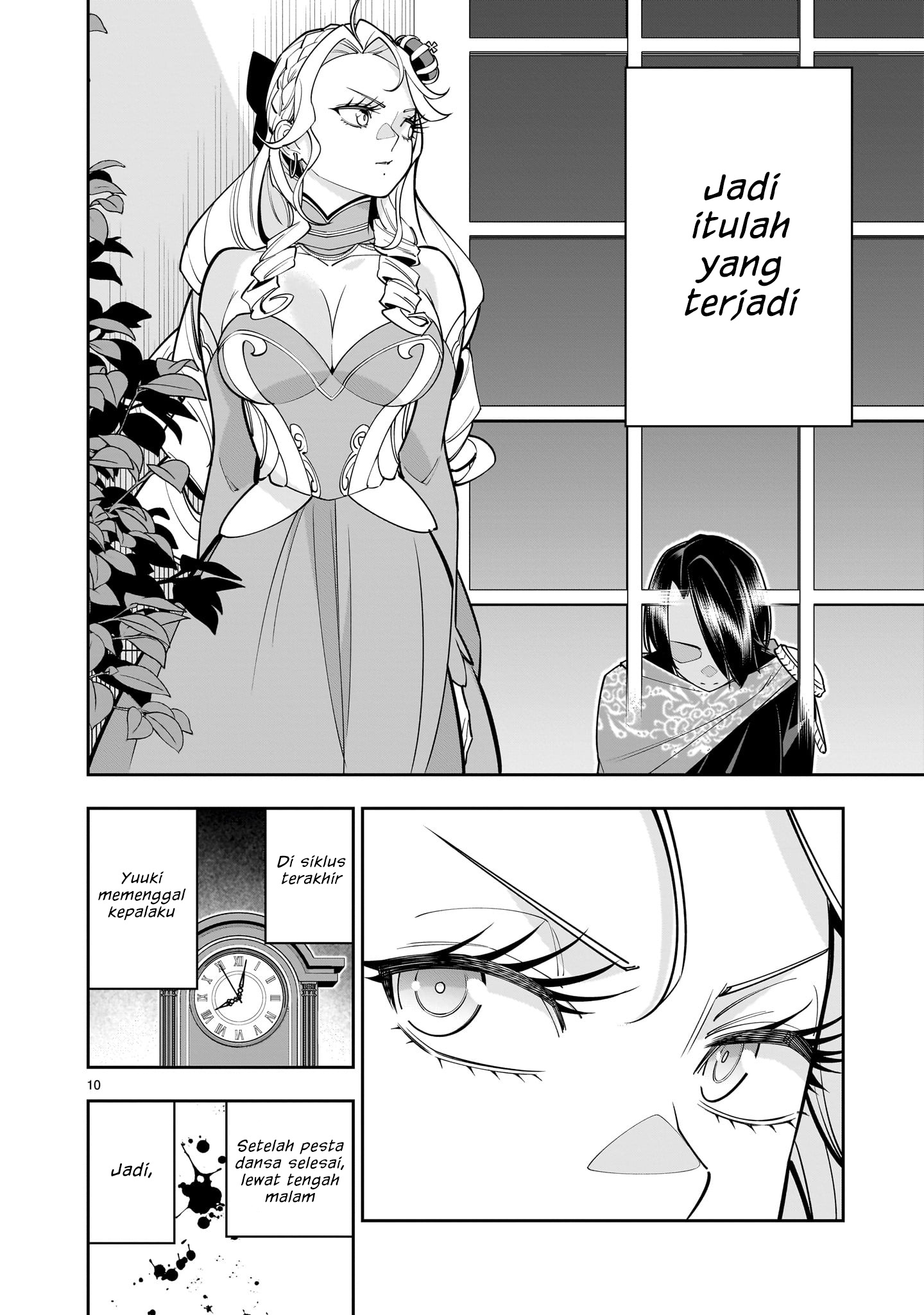 Shinimodori Oujo wa Ikinobiru Tame ni Yuri Harem wo Tsukuru Koto ni Shita Chapter 4 - halaman 11