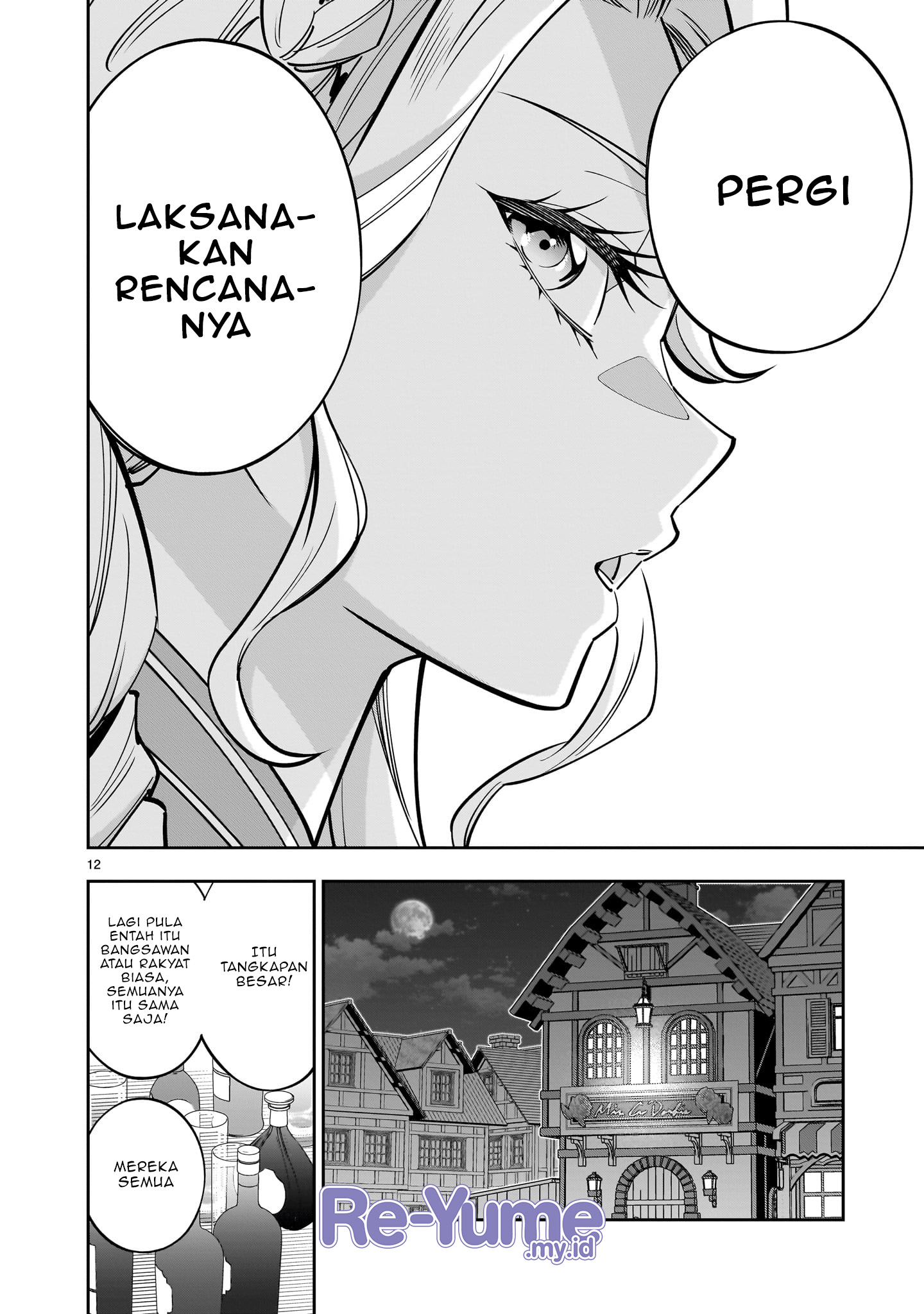 Shinimodori Oujo wa Ikinobiru Tame ni Yuri Harem wo Tsukuru Koto ni Shita Chapter 4 - halaman 13