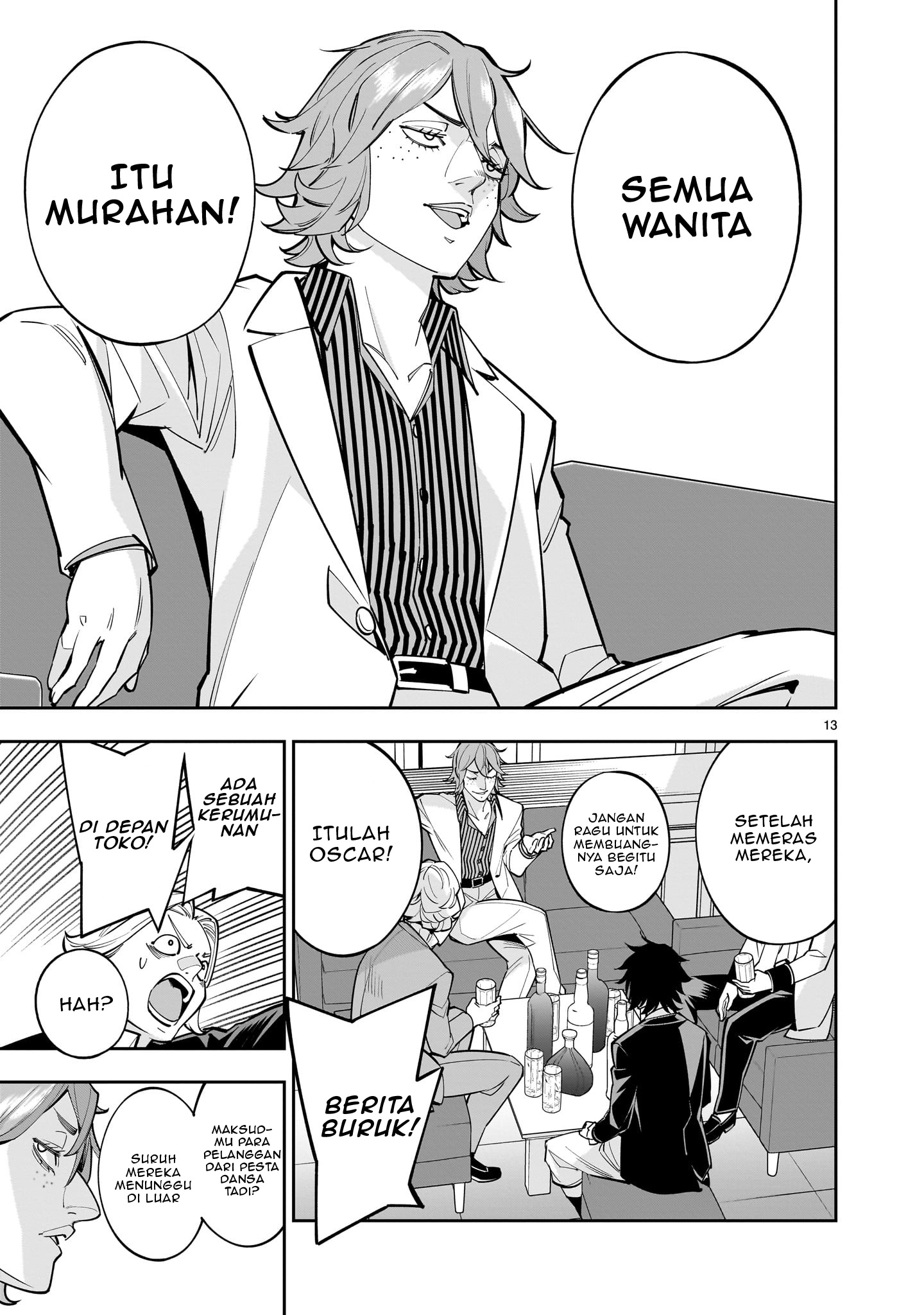 Shinimodori Oujo wa Ikinobiru Tame ni Yuri Harem wo Tsukuru Koto ni Shita Chapter 4 - halaman 14