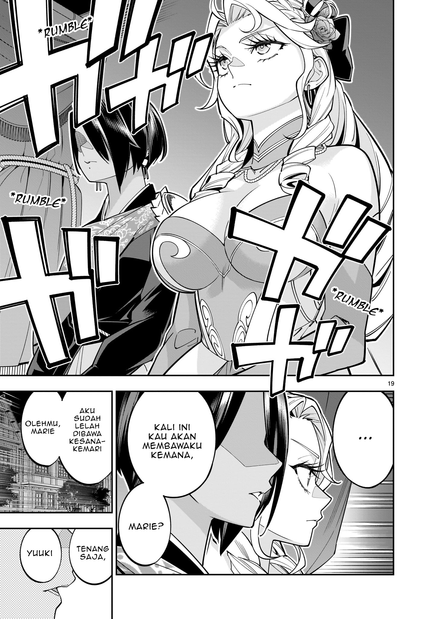 Shinimodori Oujo wa Ikinobiru Tame ni Yuri Harem wo Tsukuru Koto ni Shita Chapter 4 - halaman 20