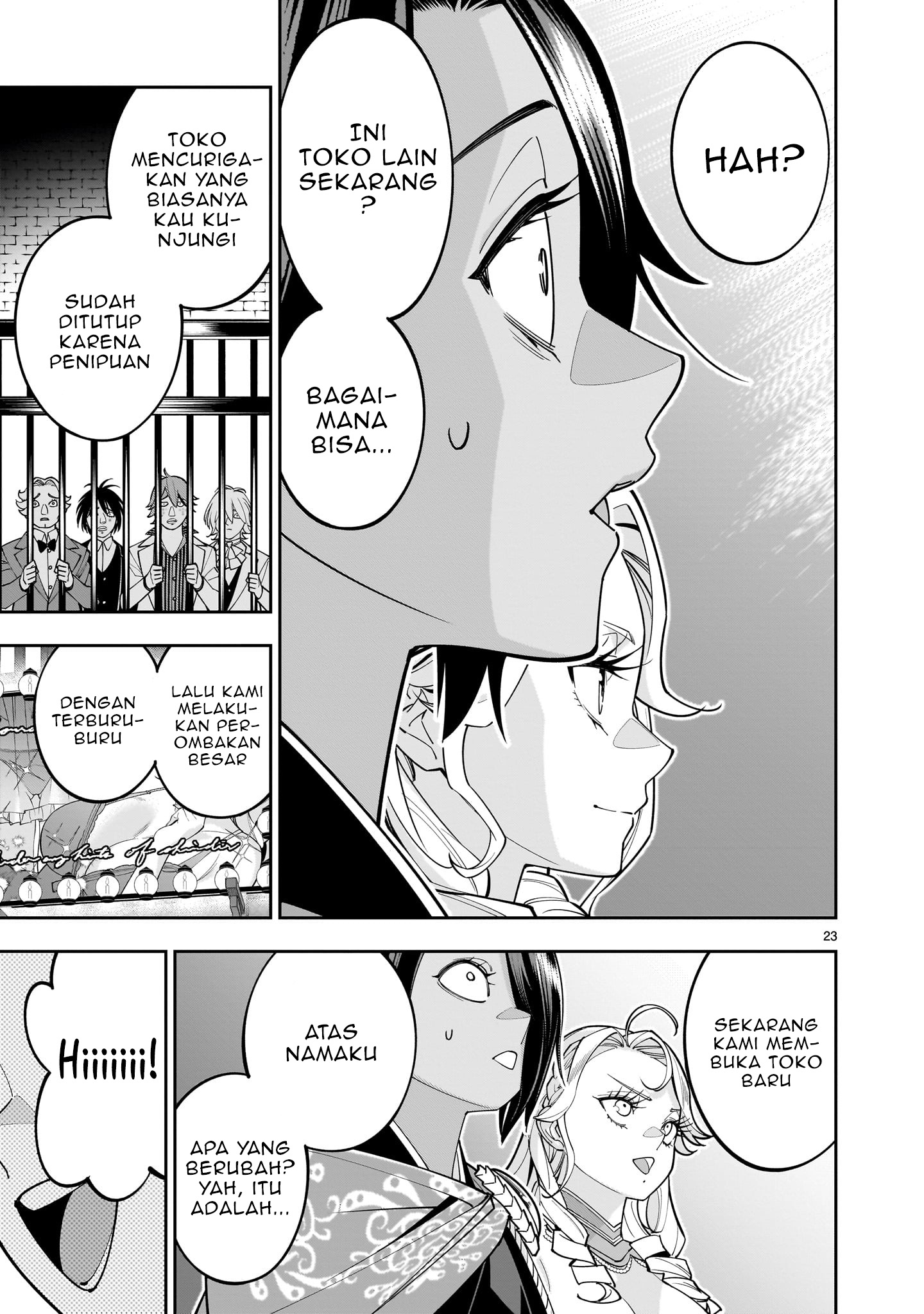Shinimodori Oujo wa Ikinobiru Tame ni Yuri Harem wo Tsukuru Koto ni Shita Chapter 4 - halaman 24