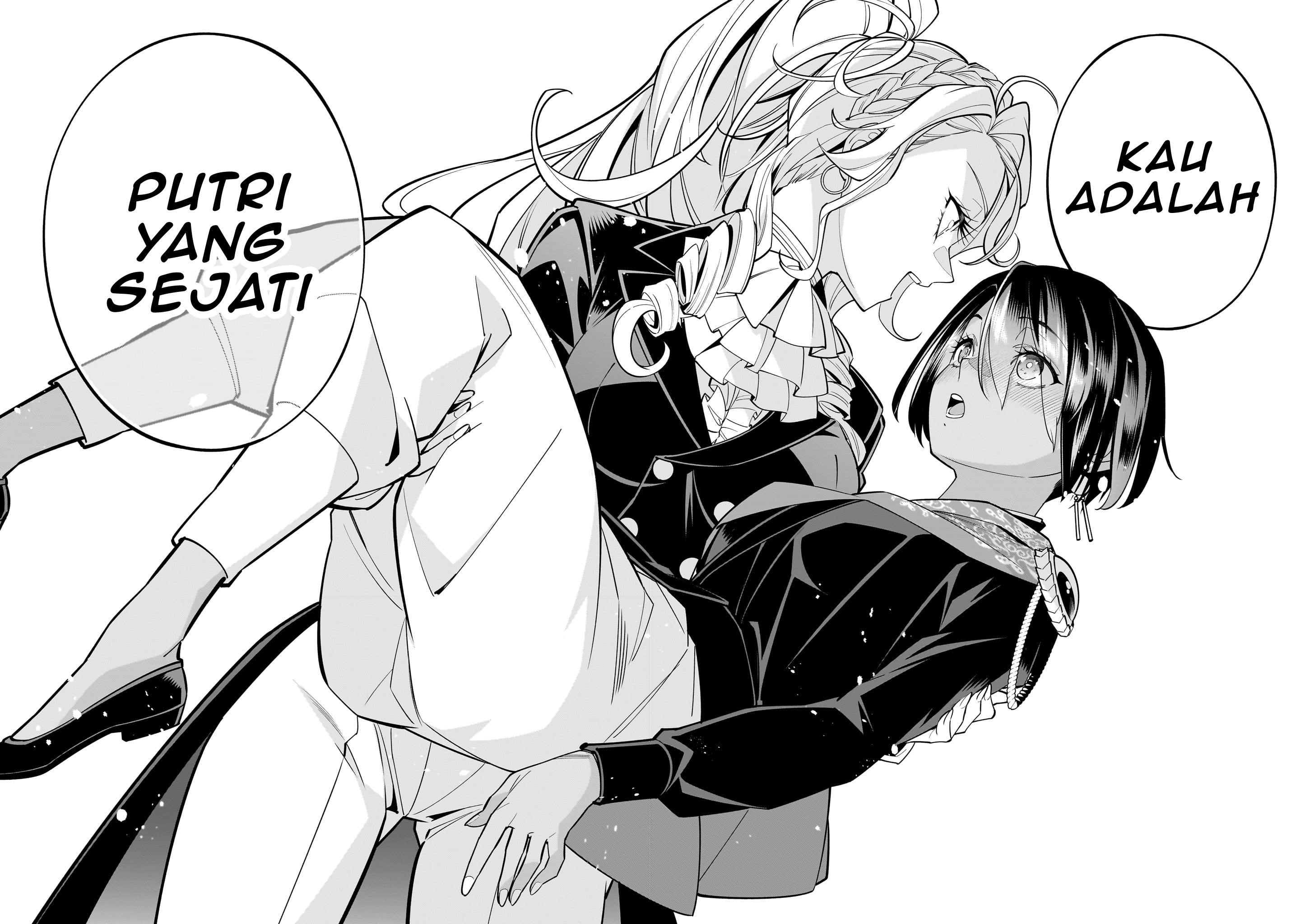 Shinimodori Oujo wa Ikinobiru Tame ni Yuri Harem wo Tsukuru Koto ni Shita Chapter 4 - halaman 35