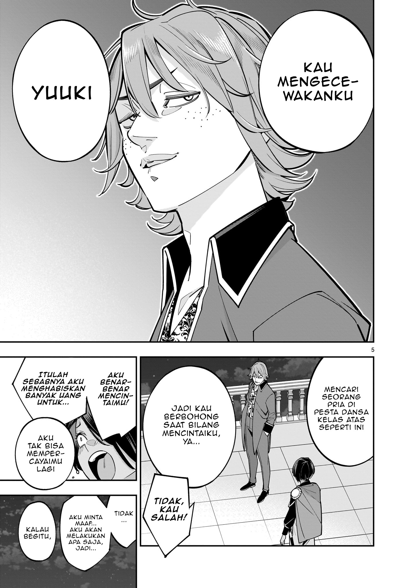 Shinimodori Oujo wa Ikinobiru Tame ni Yuri Harem wo Tsukuru Koto ni Shita Chapter 4 - halaman 6