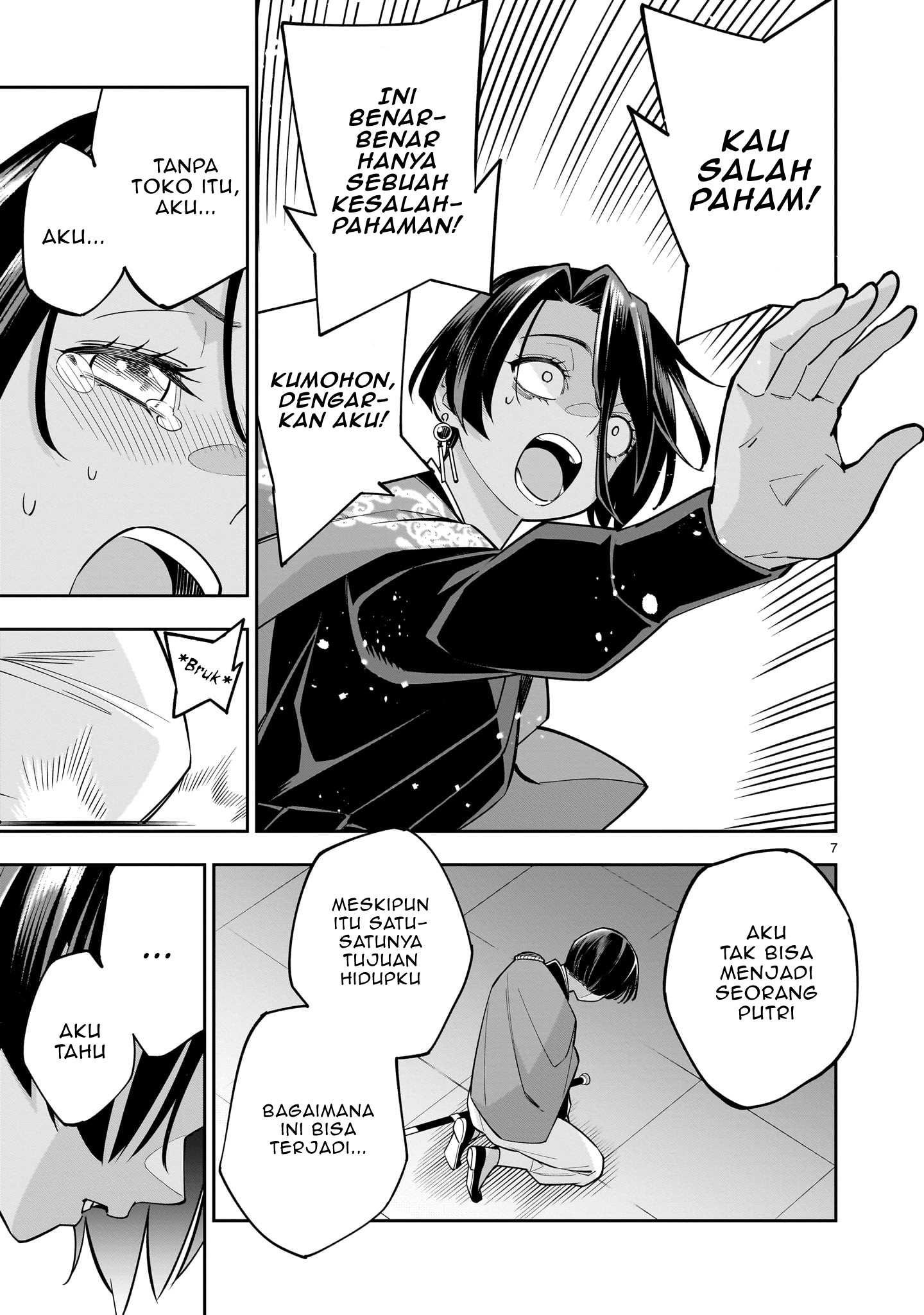 Shinimodori Oujo wa Ikinobiru Tame ni Yuri Harem wo Tsukuru Koto ni Shita Chapter 4 - halaman 8