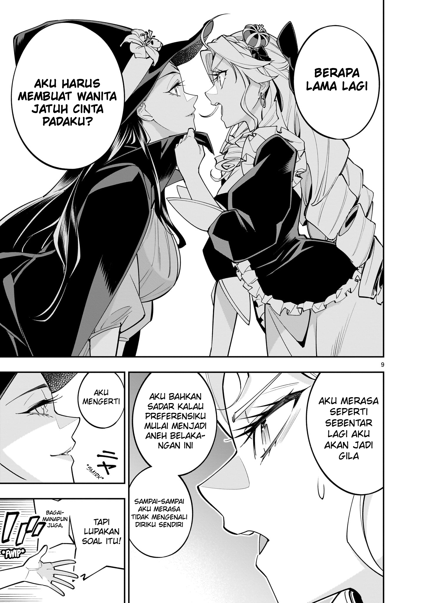 Shinimodori Oujo wa Ikinobiru Tame ni Yuri Harem wo Tsukuru Koto ni Shita Chapter 5 - halaman 10