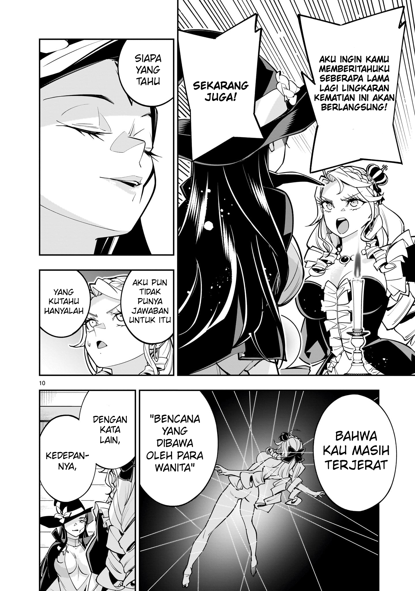 Shinimodori Oujo wa Ikinobiru Tame ni Yuri Harem wo Tsukuru Koto ni Shita Chapter 5 - halaman 11
