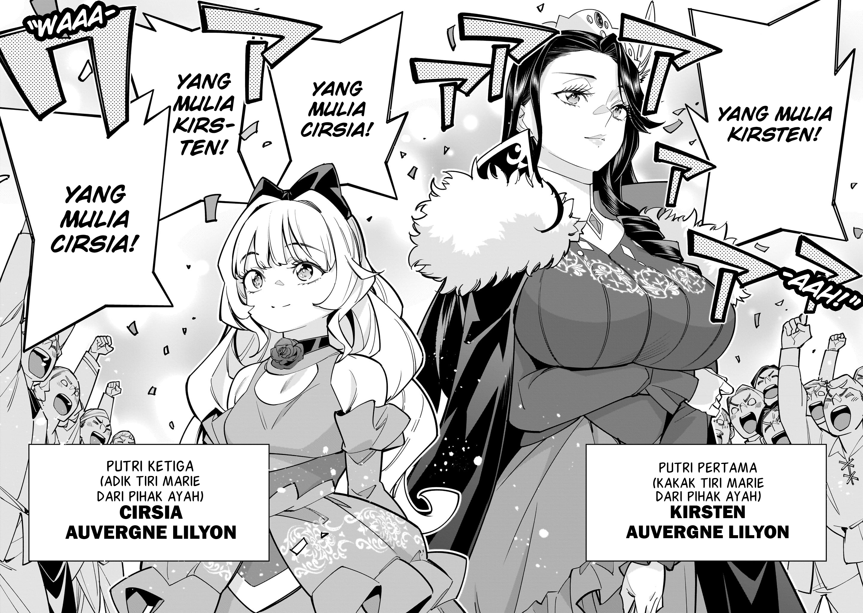 Shinimodori Oujo wa Ikinobiru Tame ni Yuri Harem wo Tsukuru Koto ni Shita Chapter 5 - halaman 17