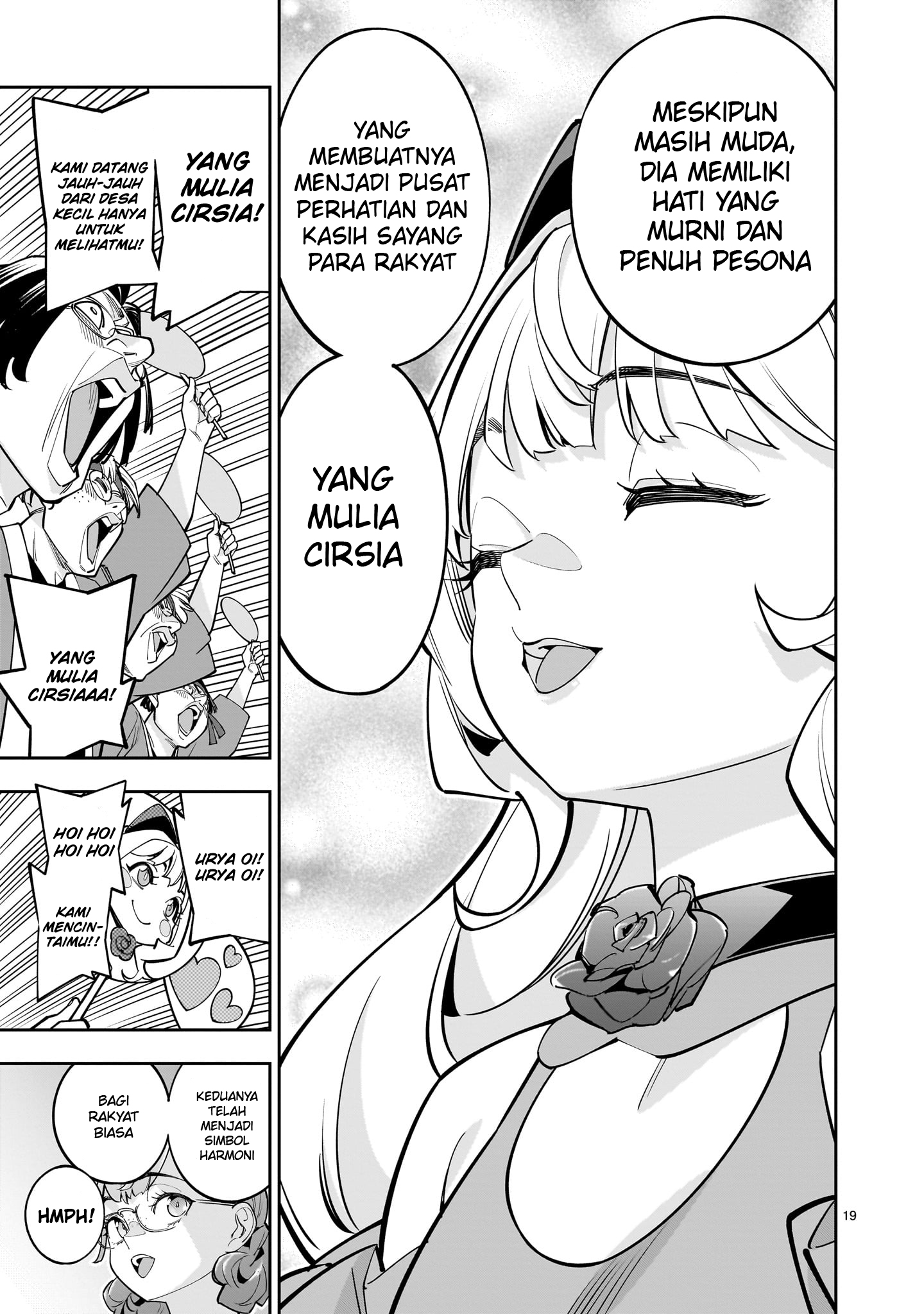 Shinimodori Oujo wa Ikinobiru Tame ni Yuri Harem wo Tsukuru Koto ni Shita Chapter 5 - halaman 19