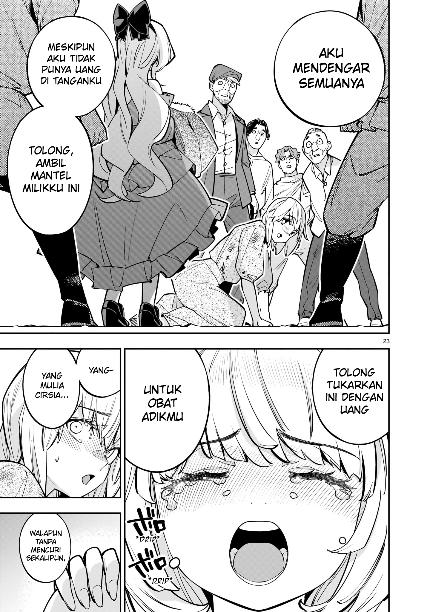 Shinimodori Oujo wa Ikinobiru Tame ni Yuri Harem wo Tsukuru Koto ni Shita Chapter 5 - halaman 23