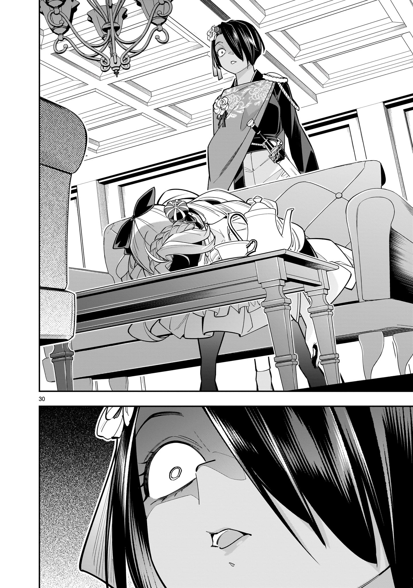 Shinimodori Oujo wa Ikinobiru Tame ni Yuri Harem wo Tsukuru Koto ni Shita Chapter 5 - halaman 30