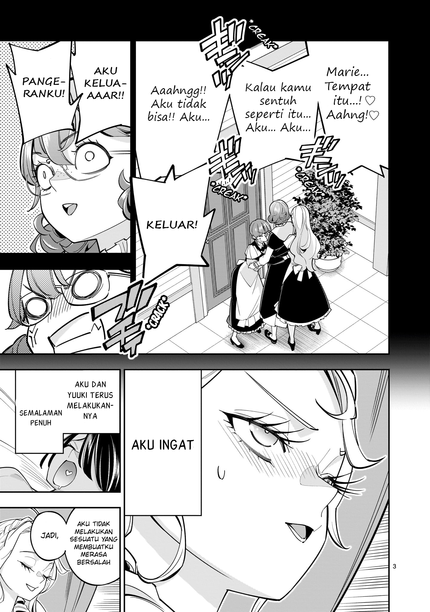 Shinimodori Oujo wa Ikinobiru Tame ni Yuri Harem wo Tsukuru Koto ni Shita Chapter 5 - halaman 4