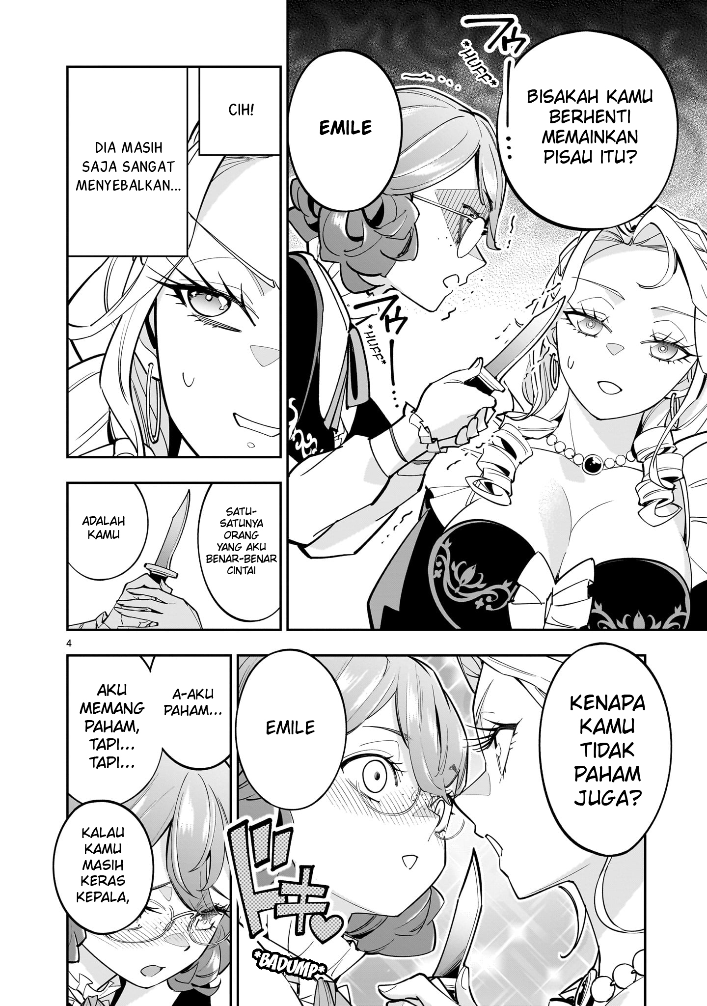 Shinimodori Oujo wa Ikinobiru Tame ni Yuri Harem wo Tsukuru Koto ni Shita Chapter 5 - halaman 5