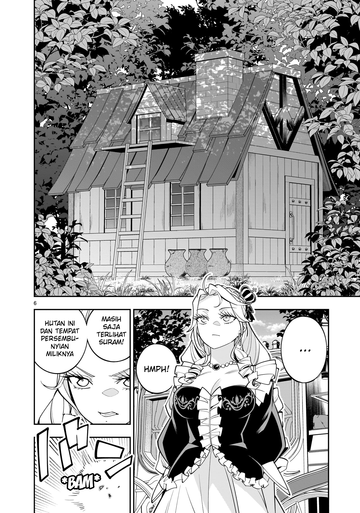 Shinimodori Oujo wa Ikinobiru Tame ni Yuri Harem wo Tsukuru Koto ni Shita Chapter 5 - halaman 7