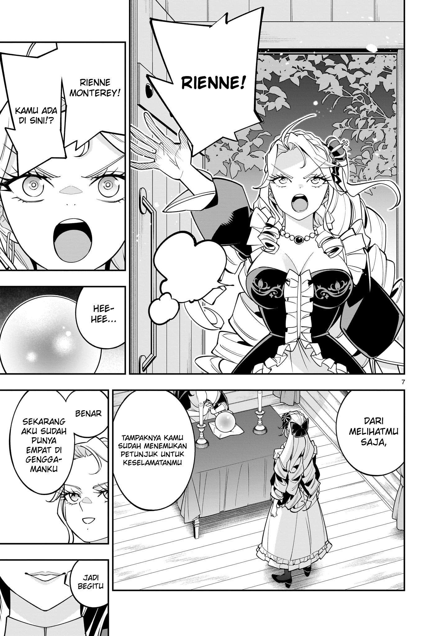 Shinimodori Oujo wa Ikinobiru Tame ni Yuri Harem wo Tsukuru Koto ni Shita Chapter 5 - halaman 8