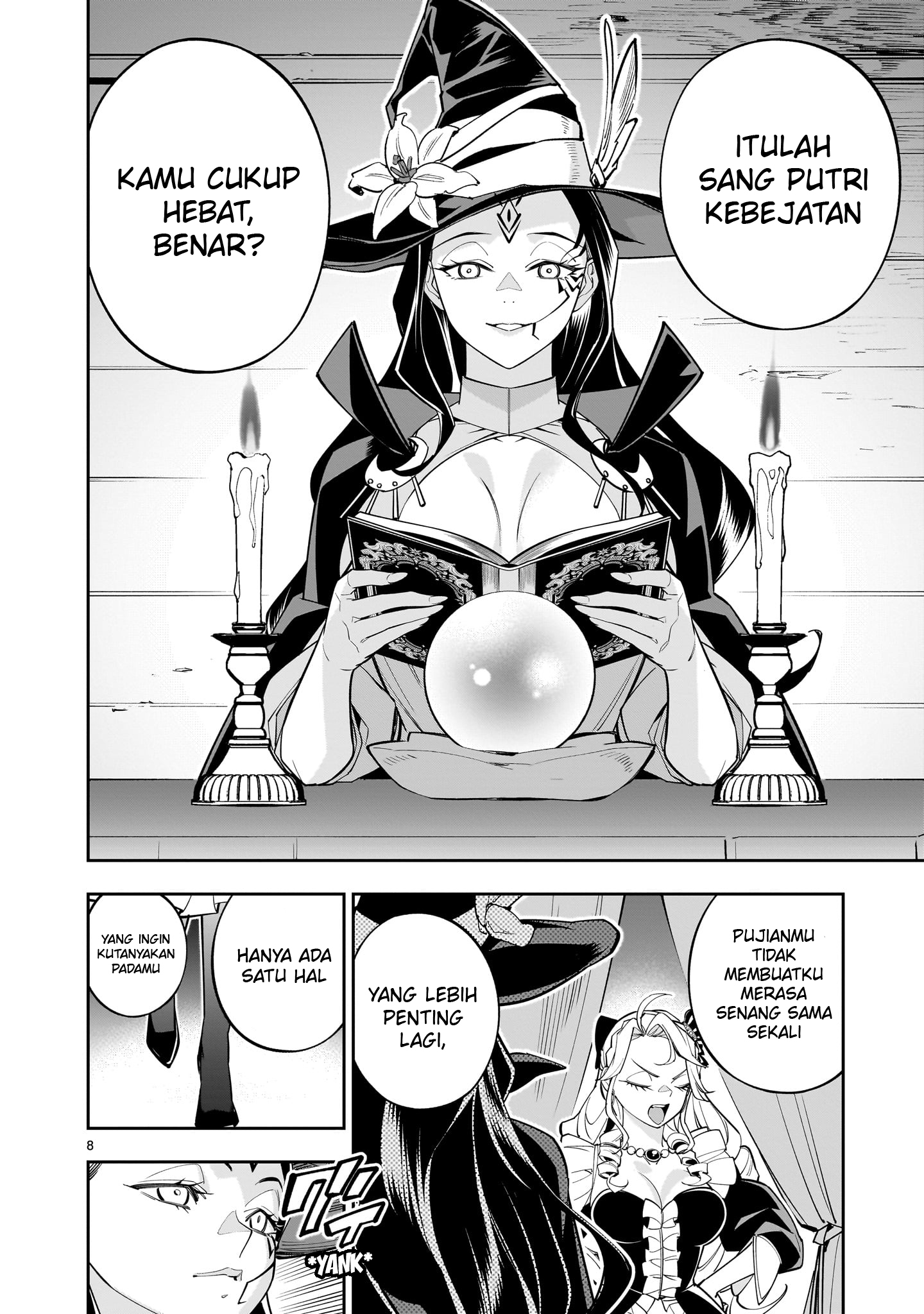 Shinimodori Oujo wa Ikinobiru Tame ni Yuri Harem wo Tsukuru Koto ni Shita Chapter 5 - halaman 9