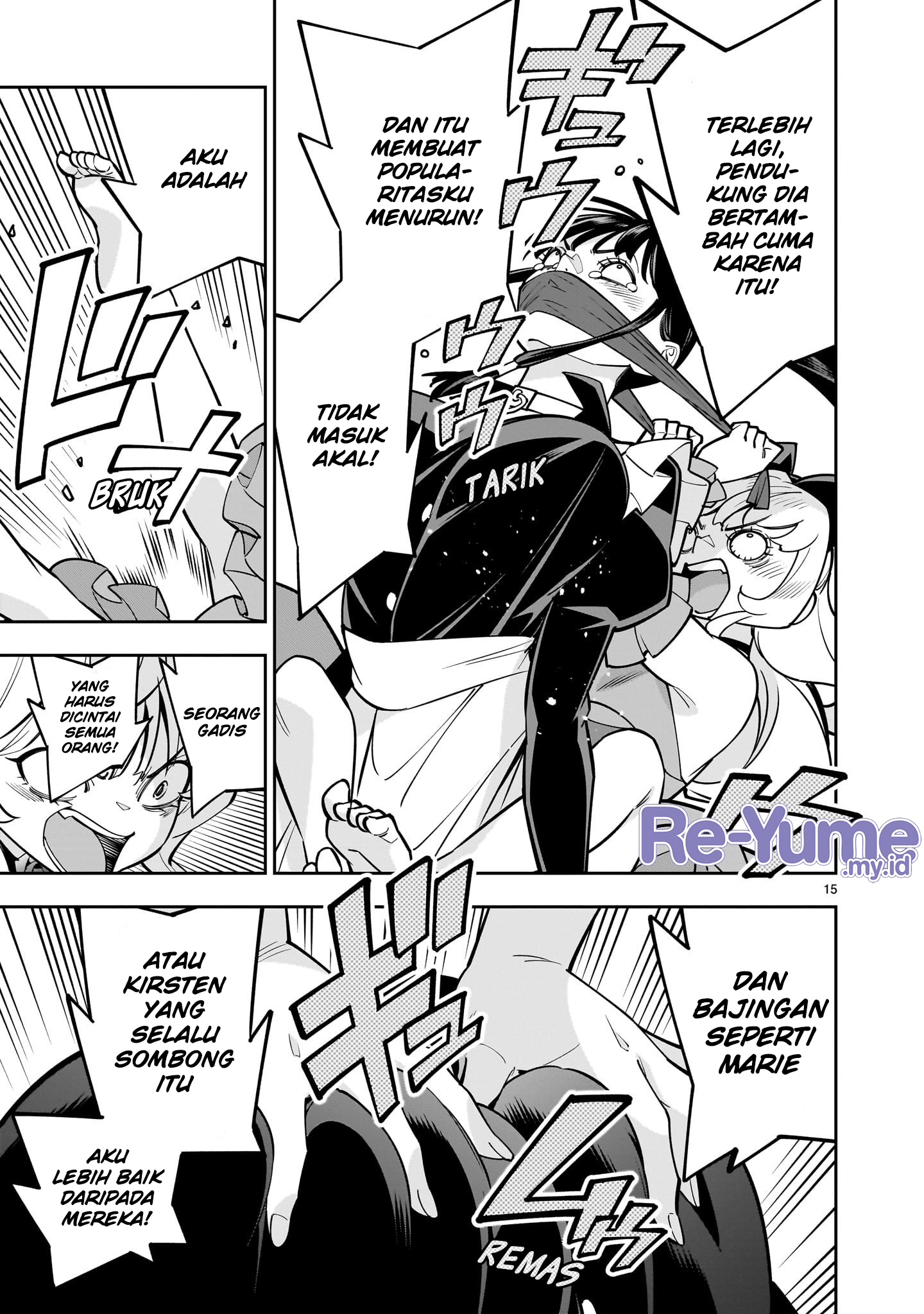 Shinimodori Oujo wa Ikinobiru Tame ni Yuri Harem wo Tsukuru Koto ni Shita Chapter 6 - halaman 16