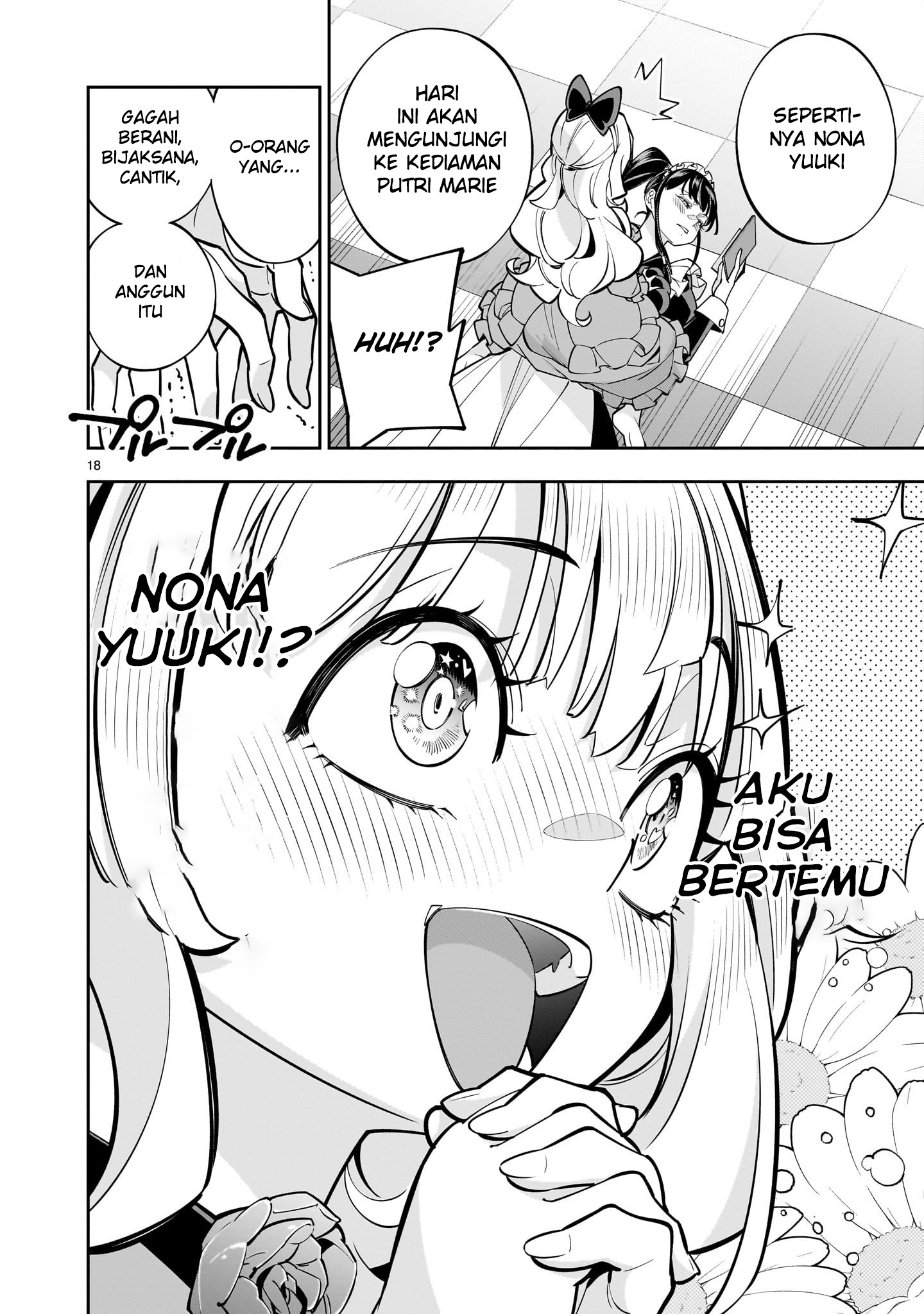Shinimodori Oujo wa Ikinobiru Tame ni Yuri Harem wo Tsukuru Koto ni Shita Chapter 6 - halaman 19