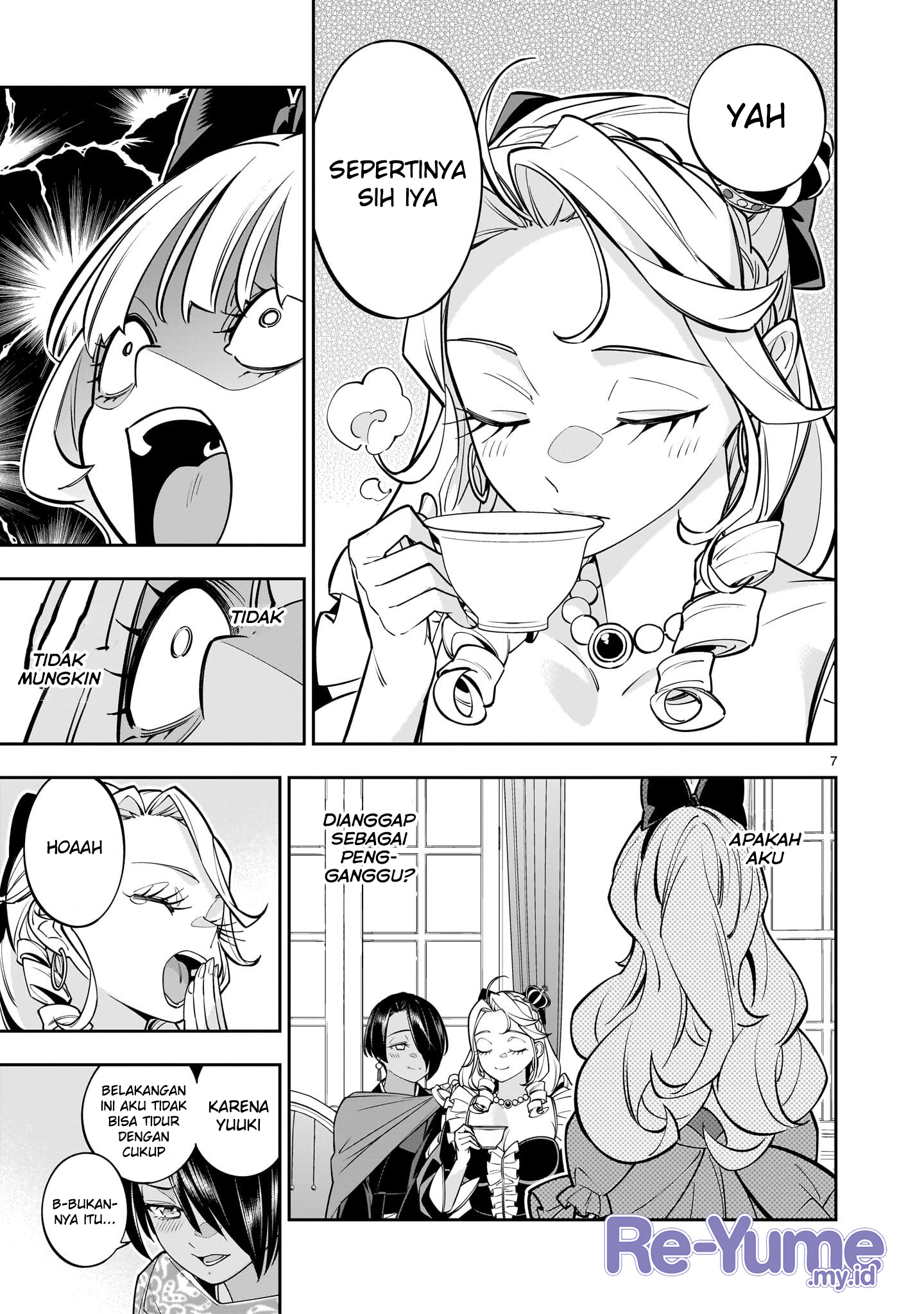 Shinimodori Oujo wa Ikinobiru Tame ni Yuri Harem wo Tsukuru Koto ni Shita Chapter 6 - halaman 26