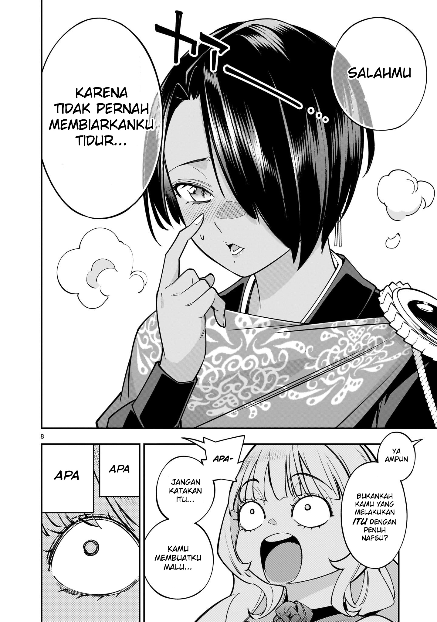 Shinimodori Oujo wa Ikinobiru Tame ni Yuri Harem wo Tsukuru Koto ni Shita Chapter 6 - halaman 27