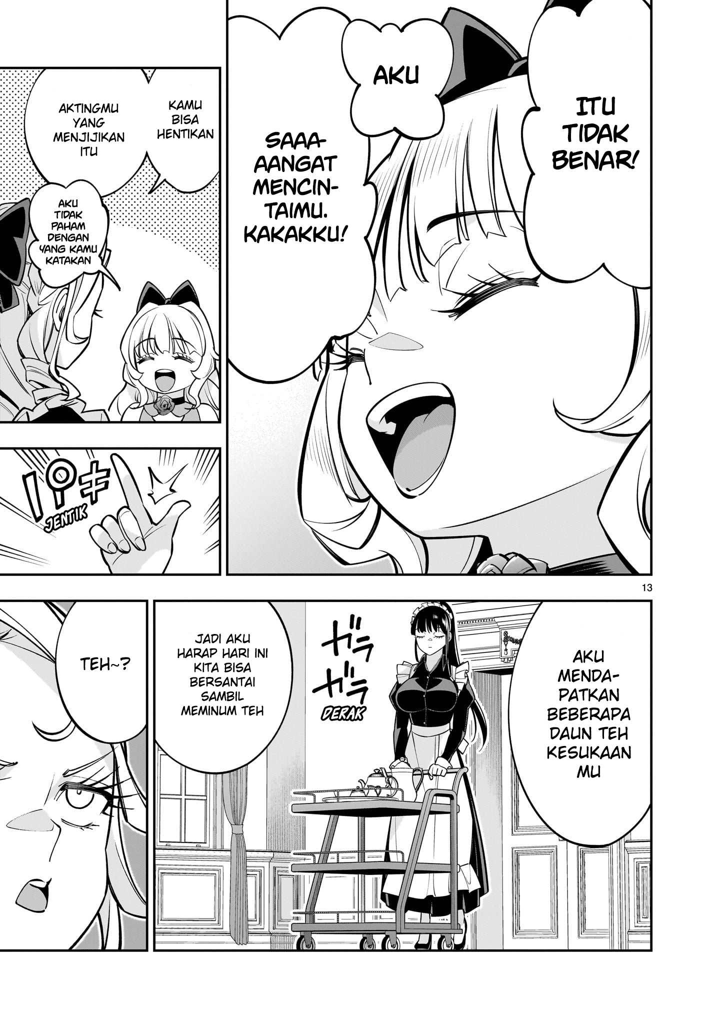 Shinimodori Oujo wa Ikinobiru Tame ni Yuri Harem wo Tsukuru Koto ni Shita Chapter 6 - halaman 31