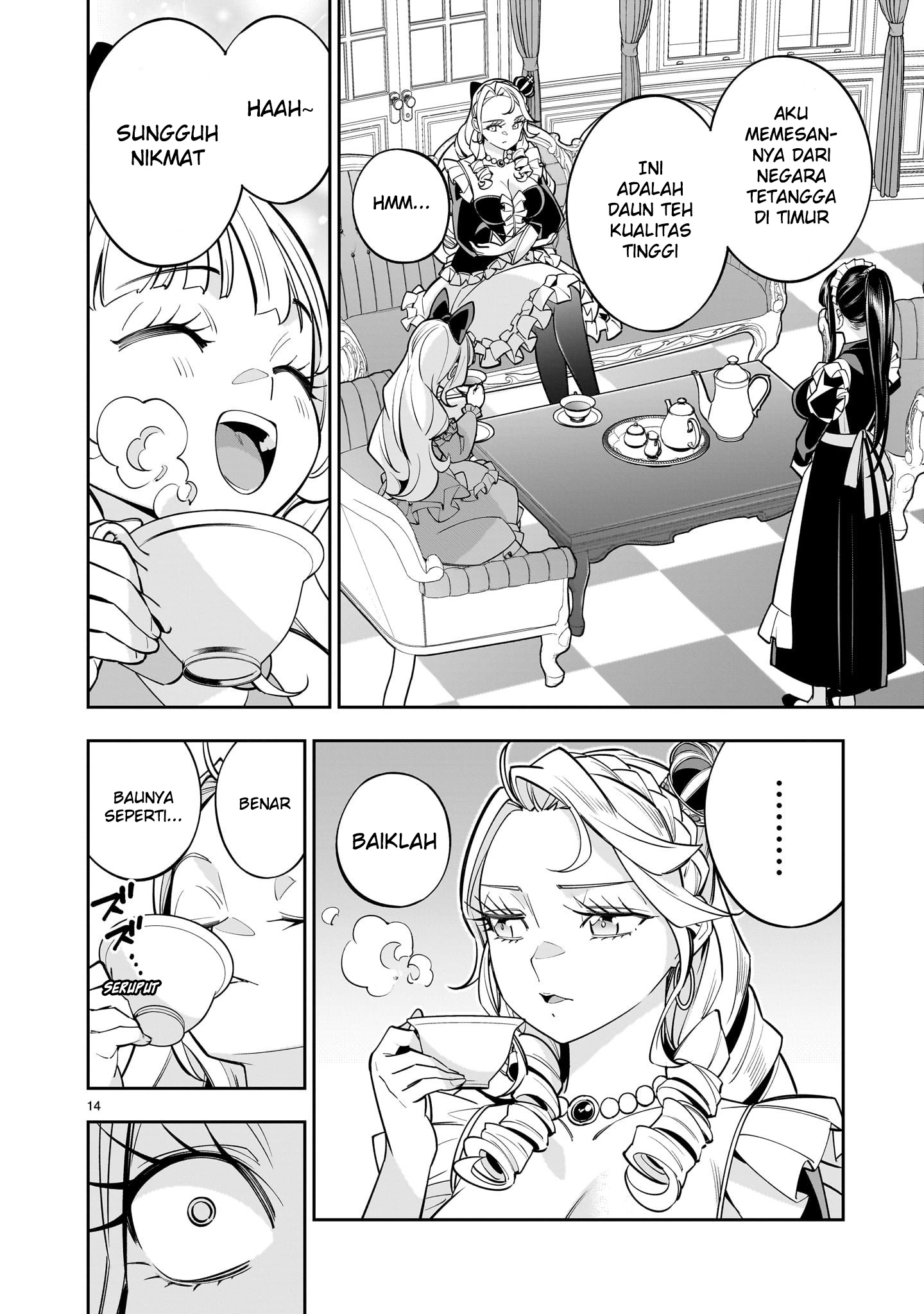 Shinimodori Oujo wa Ikinobiru Tame ni Yuri Harem wo Tsukuru Koto ni Shita Chapter 6 - halaman 32