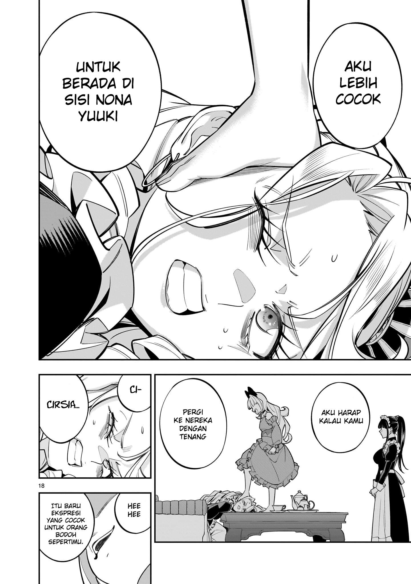 Shinimodori Oujo wa Ikinobiru Tame ni Yuri Harem wo Tsukuru Koto ni Shita Chapter 6 - halaman 36