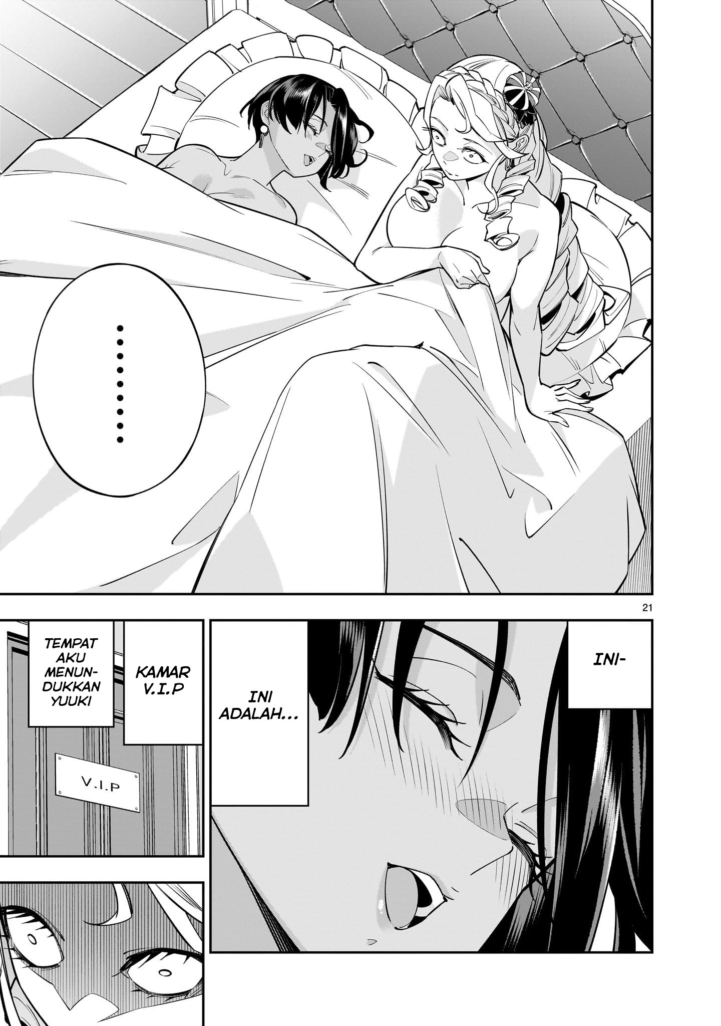 Shinimodori Oujo wa Ikinobiru Tame ni Yuri Harem wo Tsukuru Koto ni Shita Chapter 6 - halaman 39