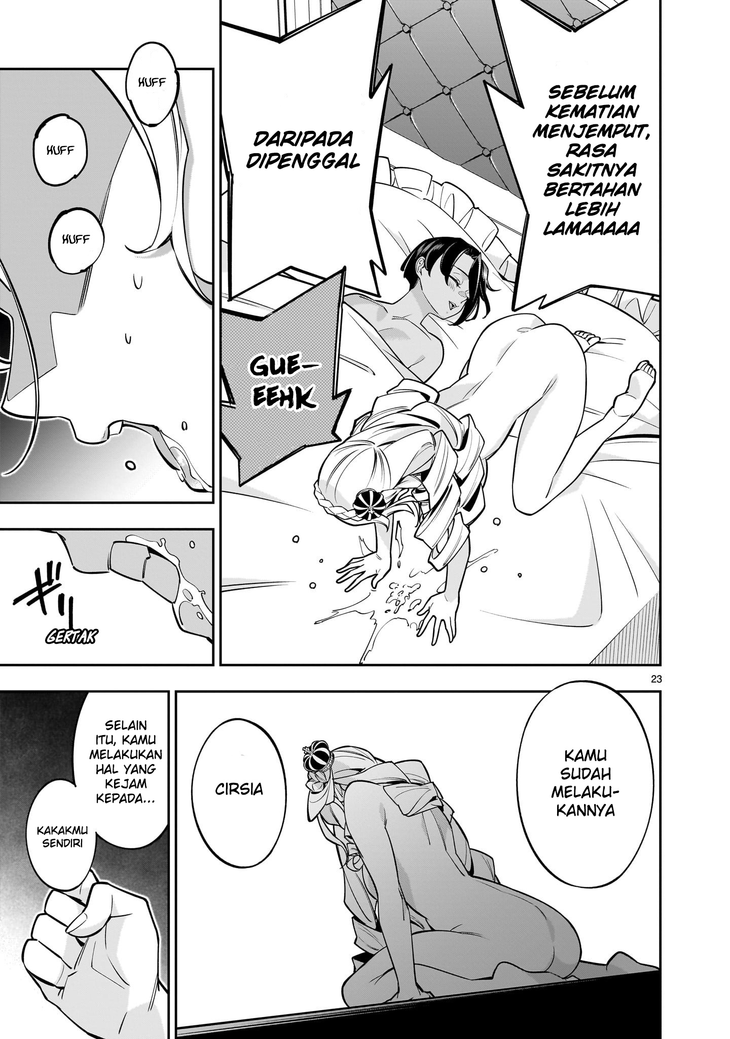 Shinimodori Oujo wa Ikinobiru Tame ni Yuri Harem wo Tsukuru Koto ni Shita Chapter 6 - halaman 41