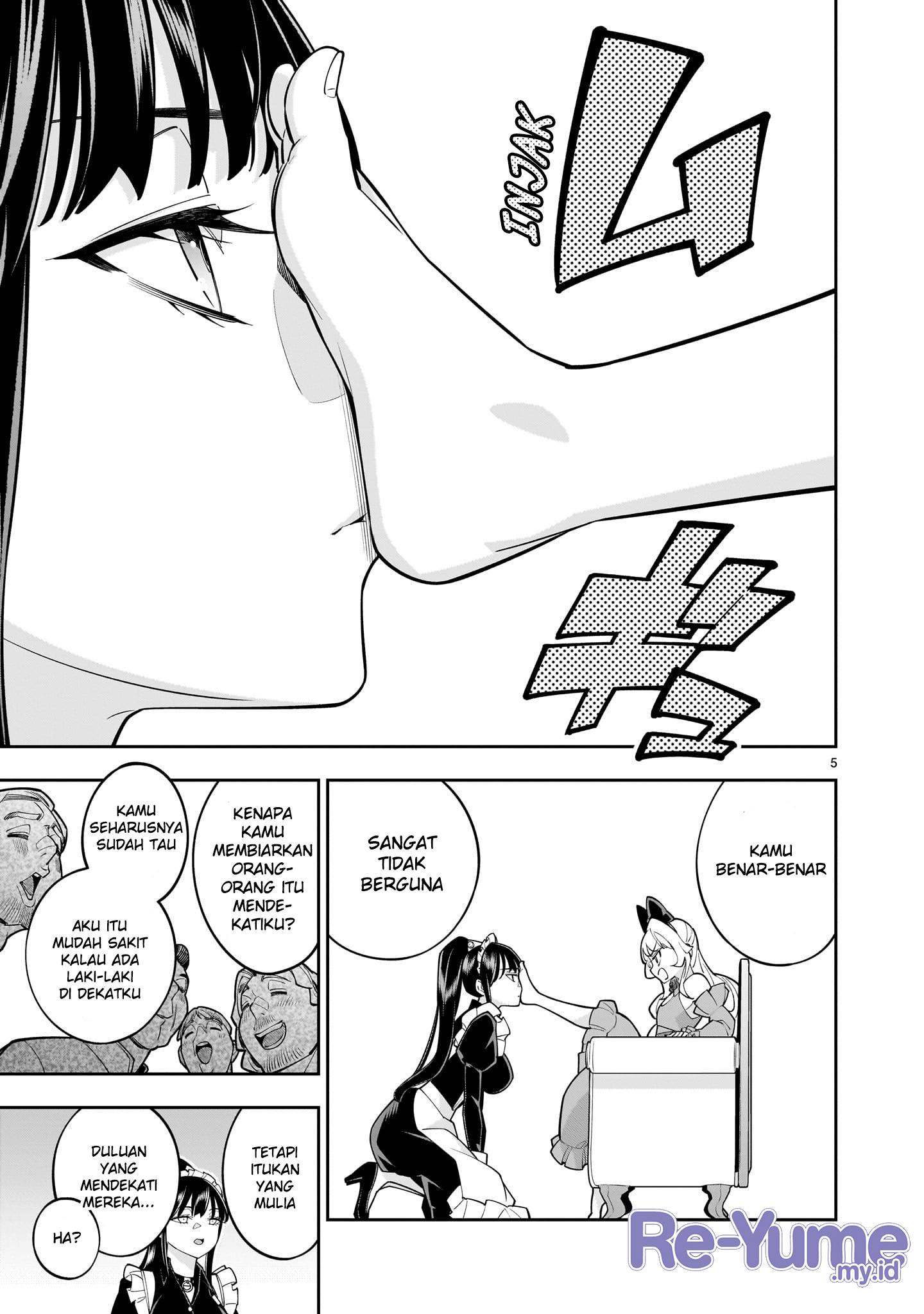 Shinimodori Oujo wa Ikinobiru Tame ni Yuri Harem wo Tsukuru Koto ni Shita Chapter 6 - halaman 6