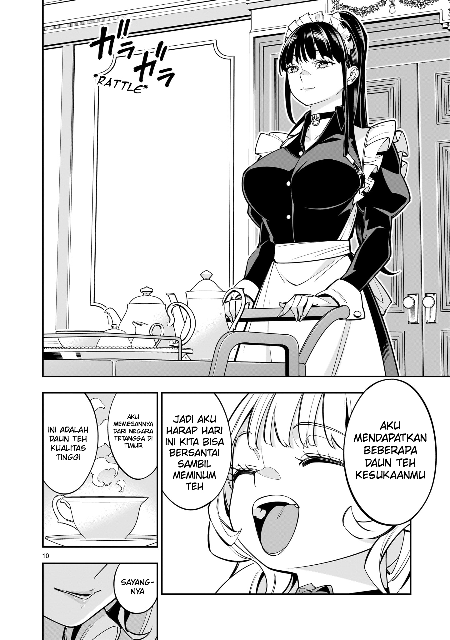 Shinimodori Oujo wa Ikinobiru Tame ni Yuri Harem wo Tsukuru Koto ni Shita Chapter 7 - halaman 10