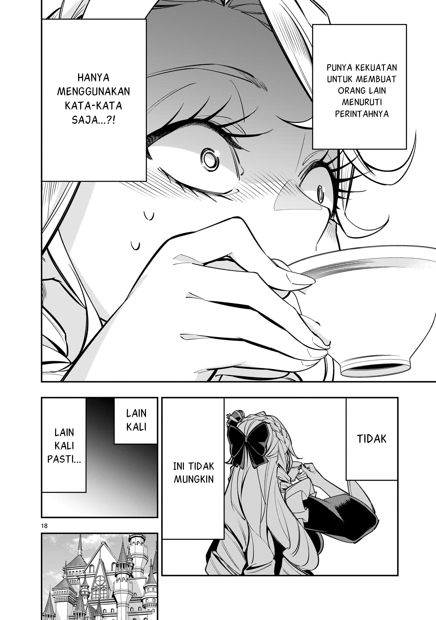 Shinimodori Oujo wa Ikinobiru Tame ni Yuri Harem wo Tsukuru Koto ni Shita Chapter 7 - halaman 18