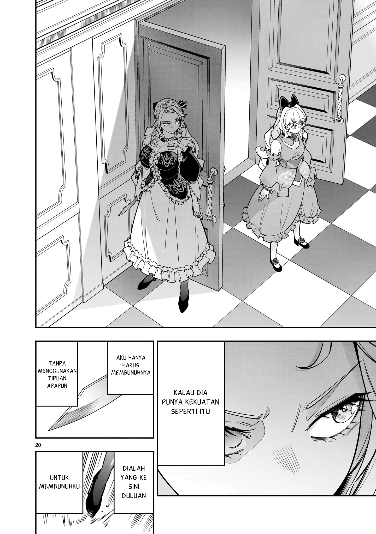 Shinimodori Oujo wa Ikinobiru Tame ni Yuri Harem wo Tsukuru Koto ni Shita Chapter 7 - halaman 20