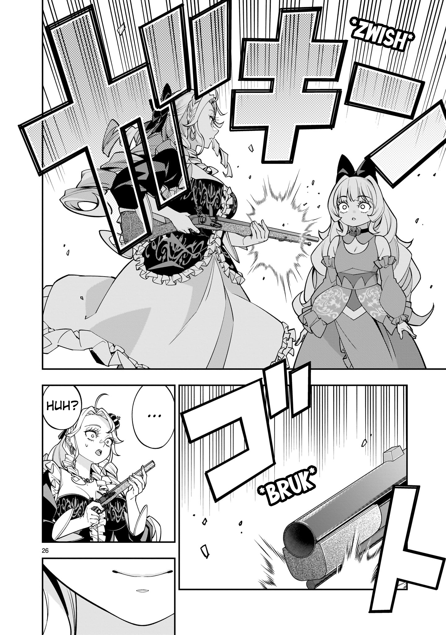 Shinimodori Oujo wa Ikinobiru Tame ni Yuri Harem wo Tsukuru Koto ni Shita Chapter 7 - halaman 26
