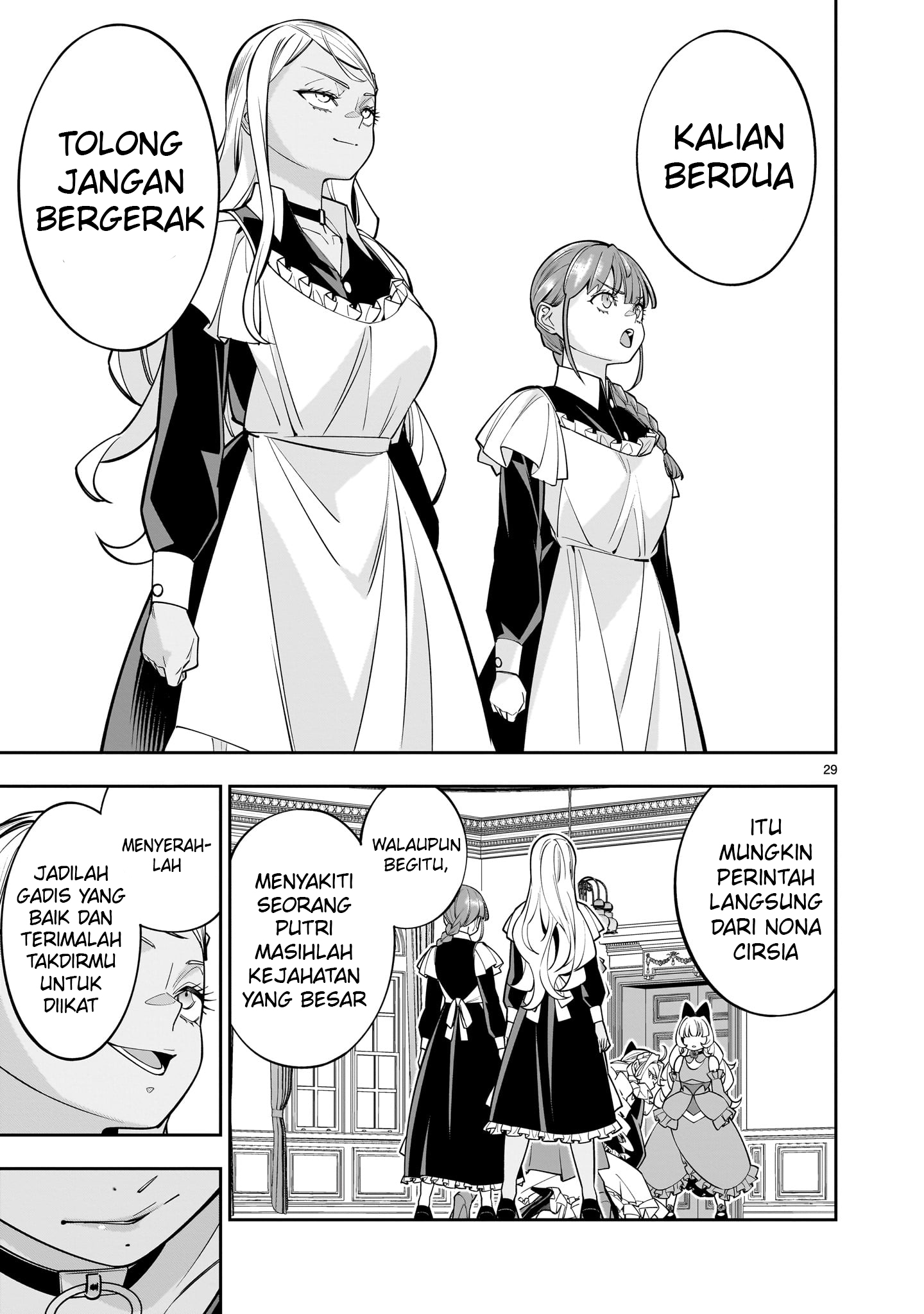 Shinimodori Oujo wa Ikinobiru Tame ni Yuri Harem wo Tsukuru Koto ni Shita Chapter 7 - halaman 29