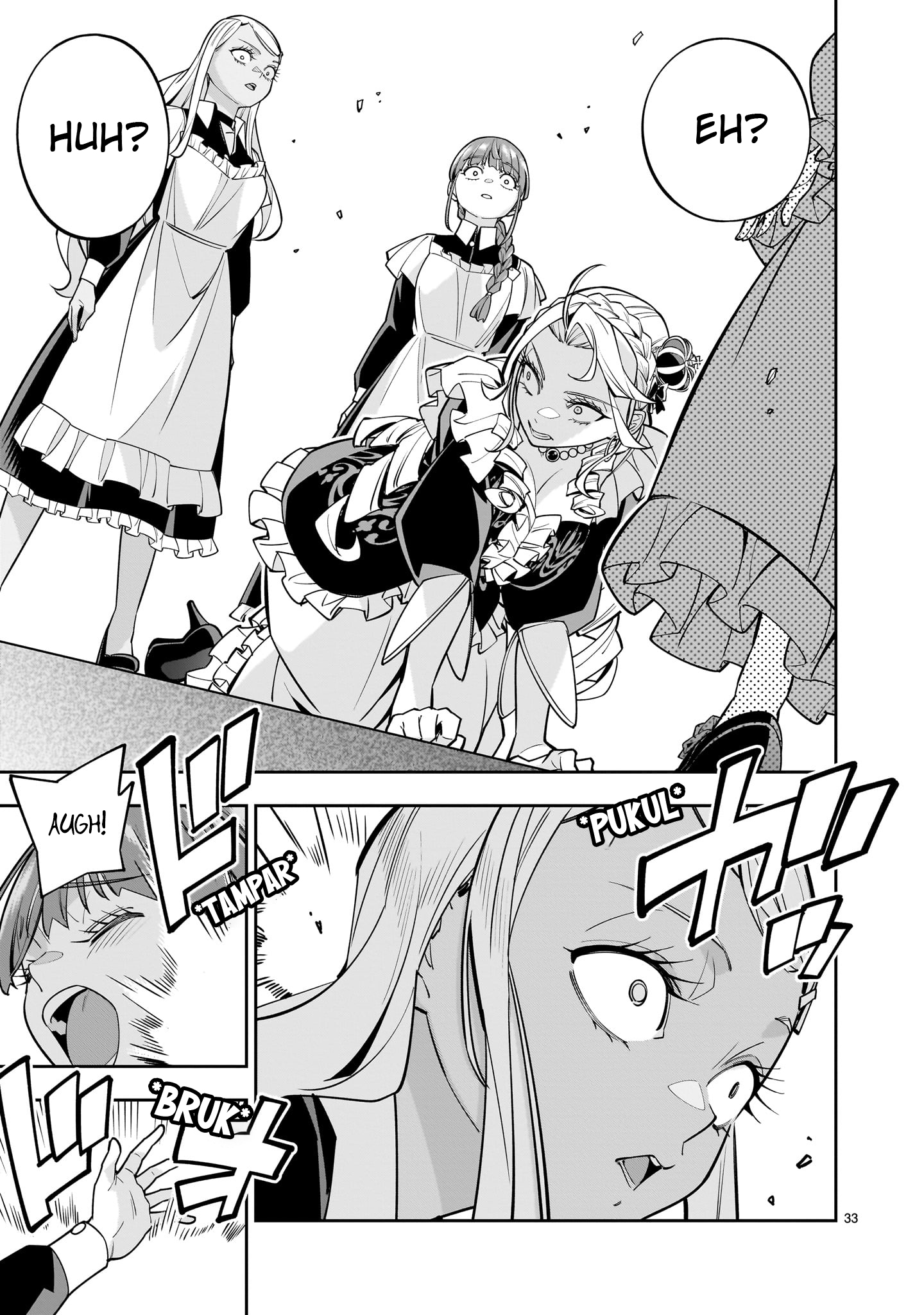 Shinimodori Oujo wa Ikinobiru Tame ni Yuri Harem wo Tsukuru Koto ni Shita Chapter 7 - halaman 33