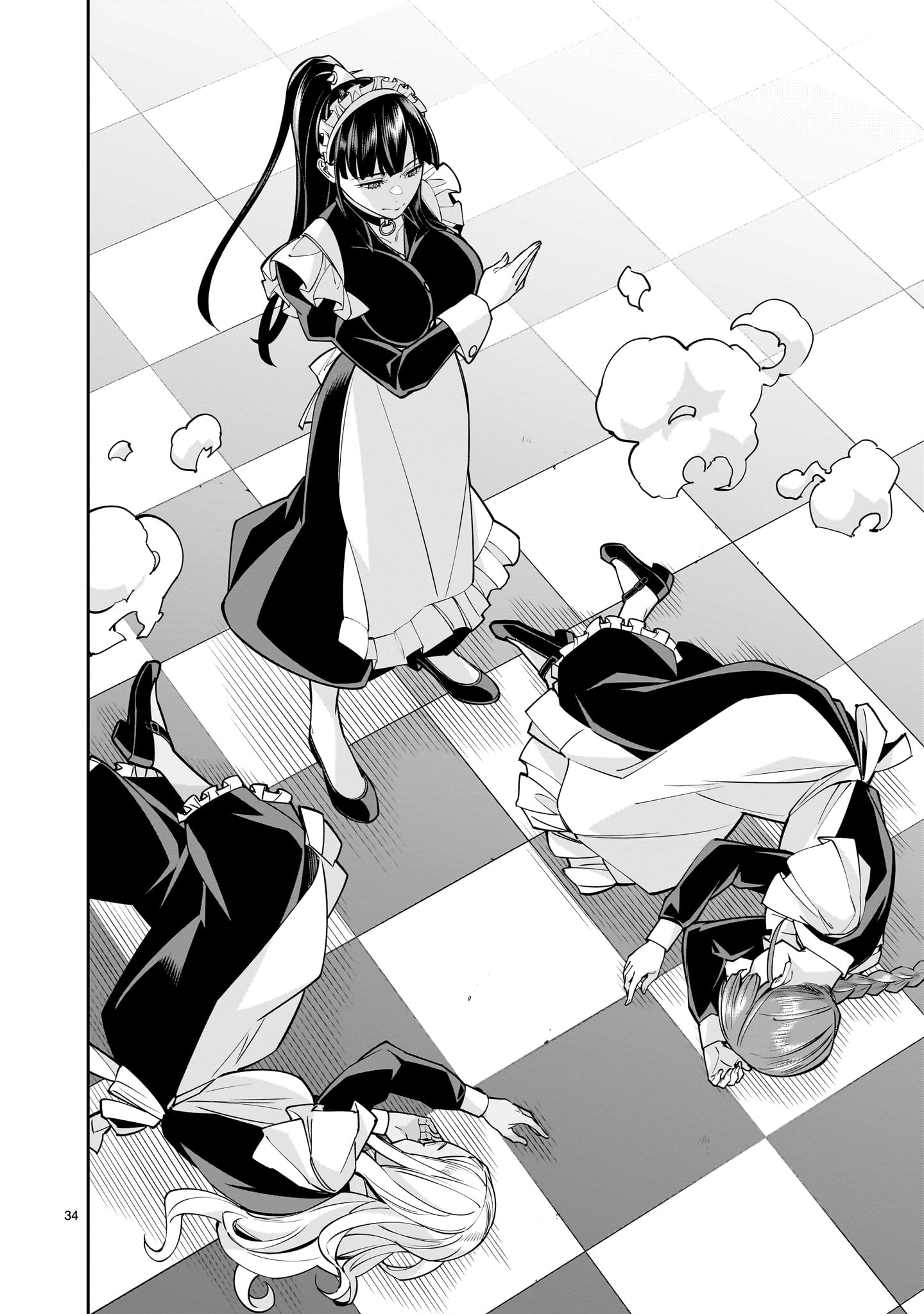Shinimodori Oujo wa Ikinobiru Tame ni Yuri Harem wo Tsukuru Koto ni Shita Chapter 7 - halaman 34
