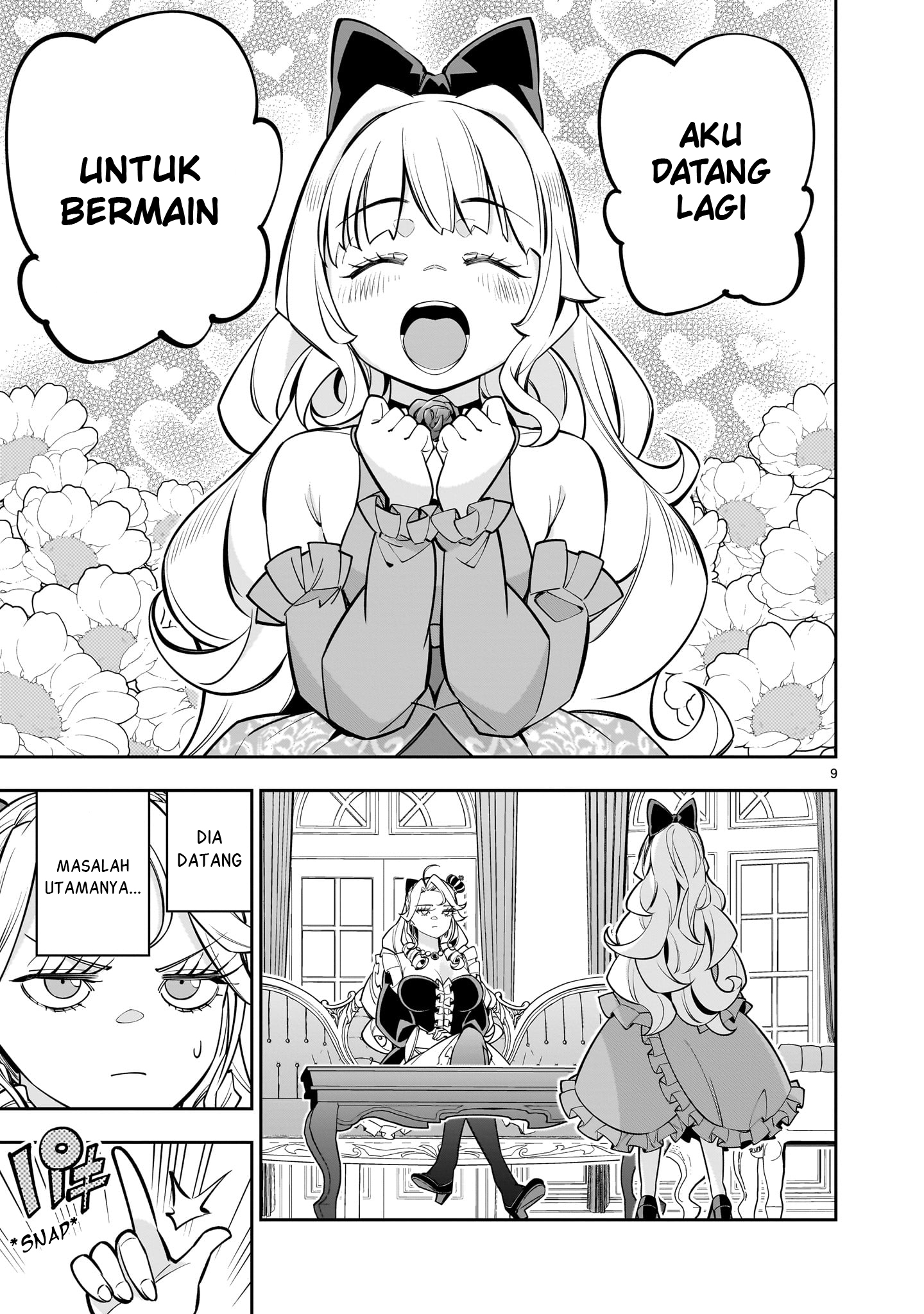 Shinimodori Oujo wa Ikinobiru Tame ni Yuri Harem wo Tsukuru Koto ni Shita Chapter 7 - halaman 9