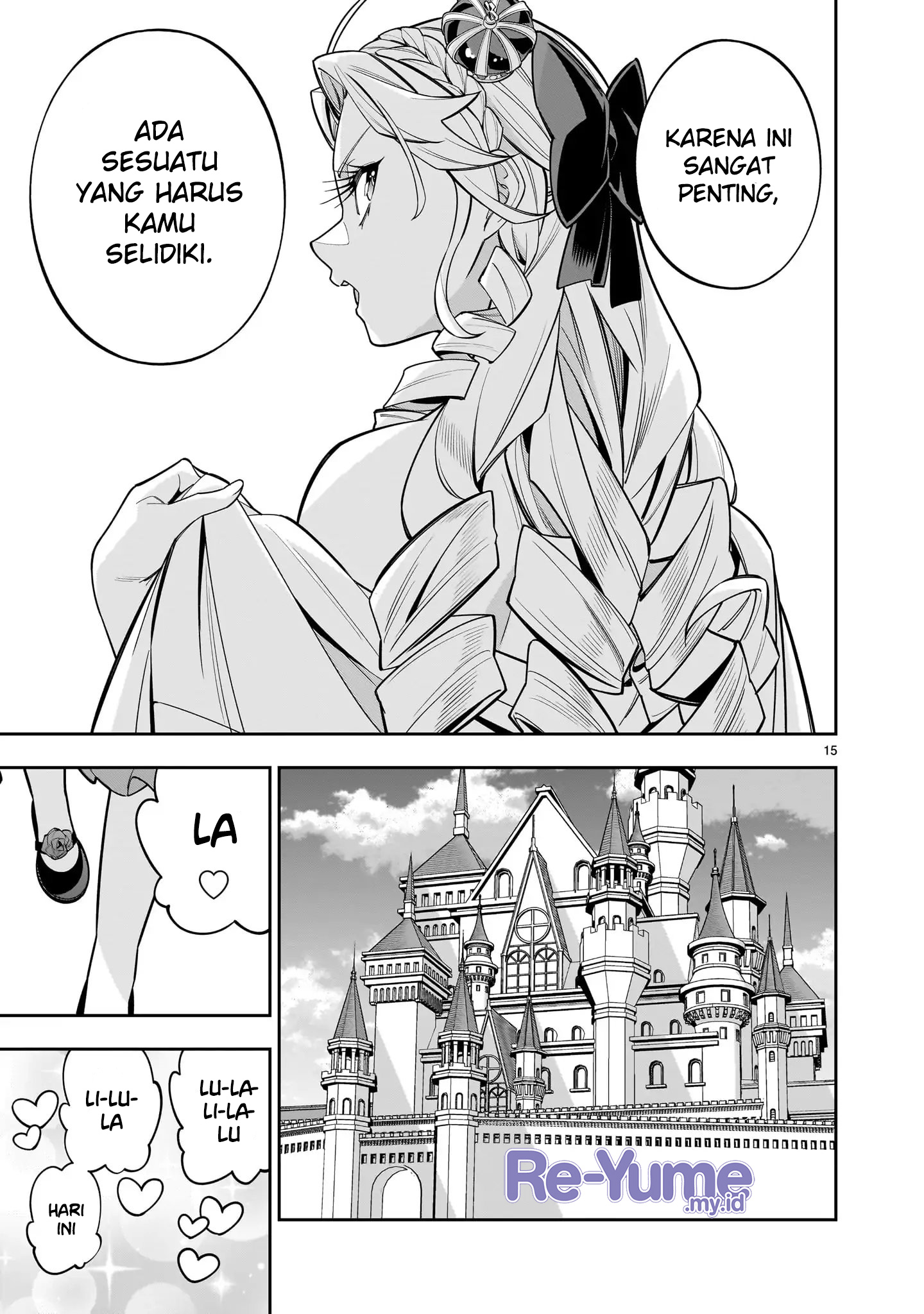 Shinimodori Oujo wa Ikinobiru Tame ni Yuri Harem wo Tsukuru Koto ni Shita Chapter 8 - halaman 16