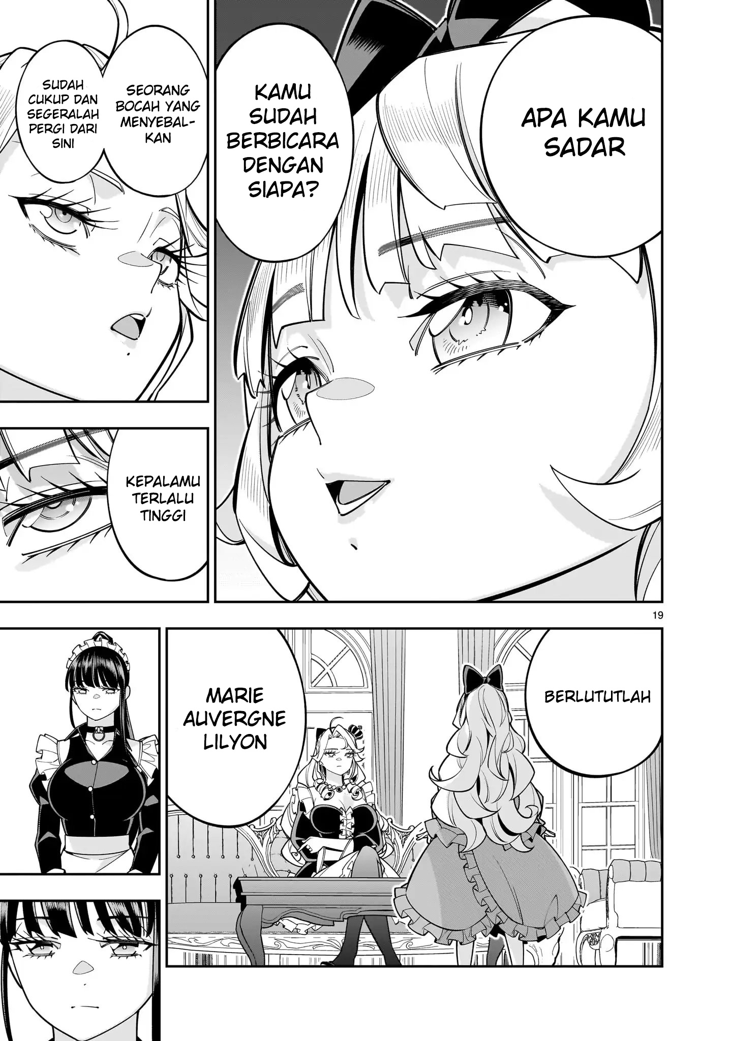 Shinimodori Oujo wa Ikinobiru Tame ni Yuri Harem wo Tsukuru Koto ni Shita Chapter 8 - halaman 20