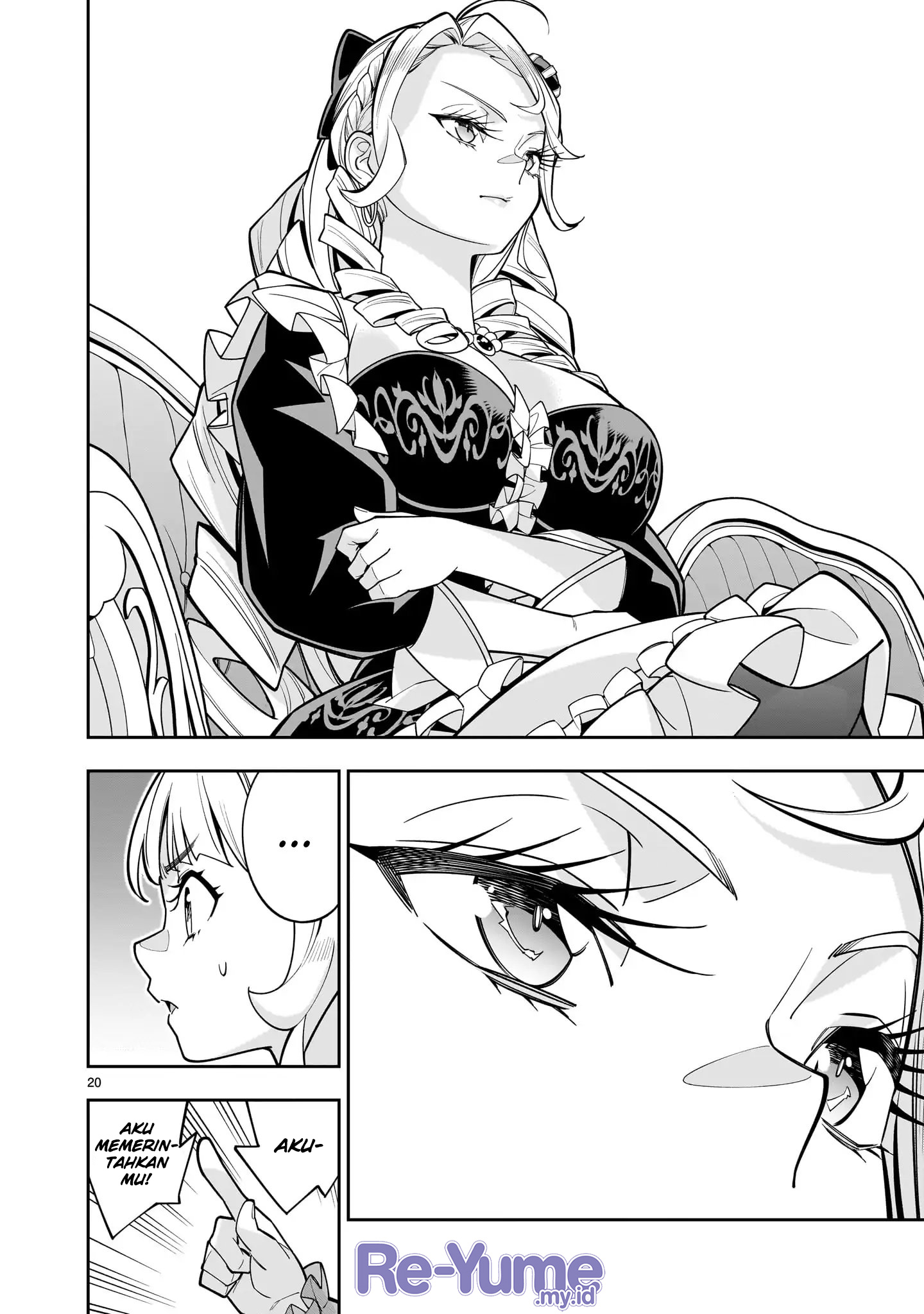 Shinimodori Oujo wa Ikinobiru Tame ni Yuri Harem wo Tsukuru Koto ni Shita Chapter 8 - halaman 21