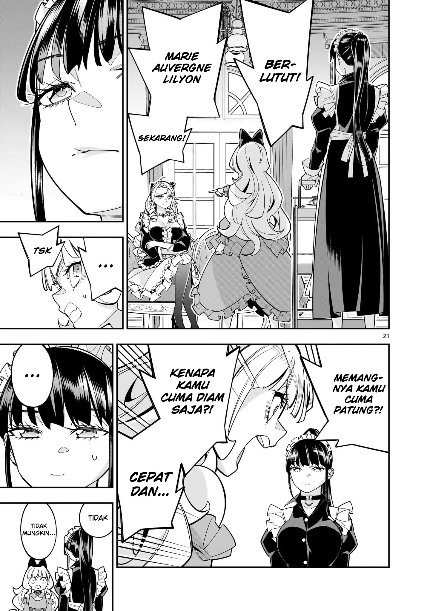 Shinimodori Oujo wa Ikinobiru Tame ni Yuri Harem wo Tsukuru Koto ni Shita Chapter 8 - halaman 22