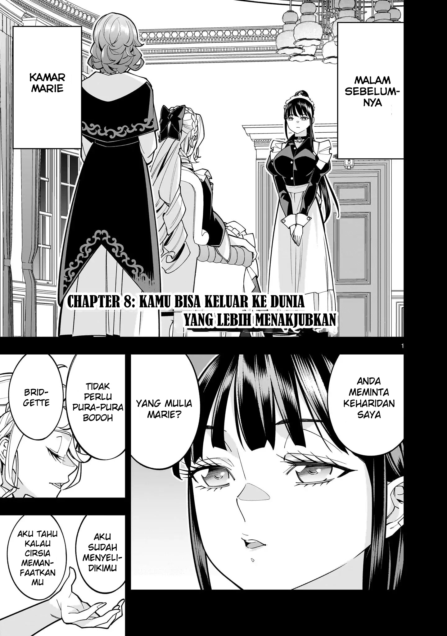Shinimodori Oujo wa Ikinobiru Tame ni Yuri Harem wo Tsukuru Koto ni Shita Chapter 8 - halaman 24