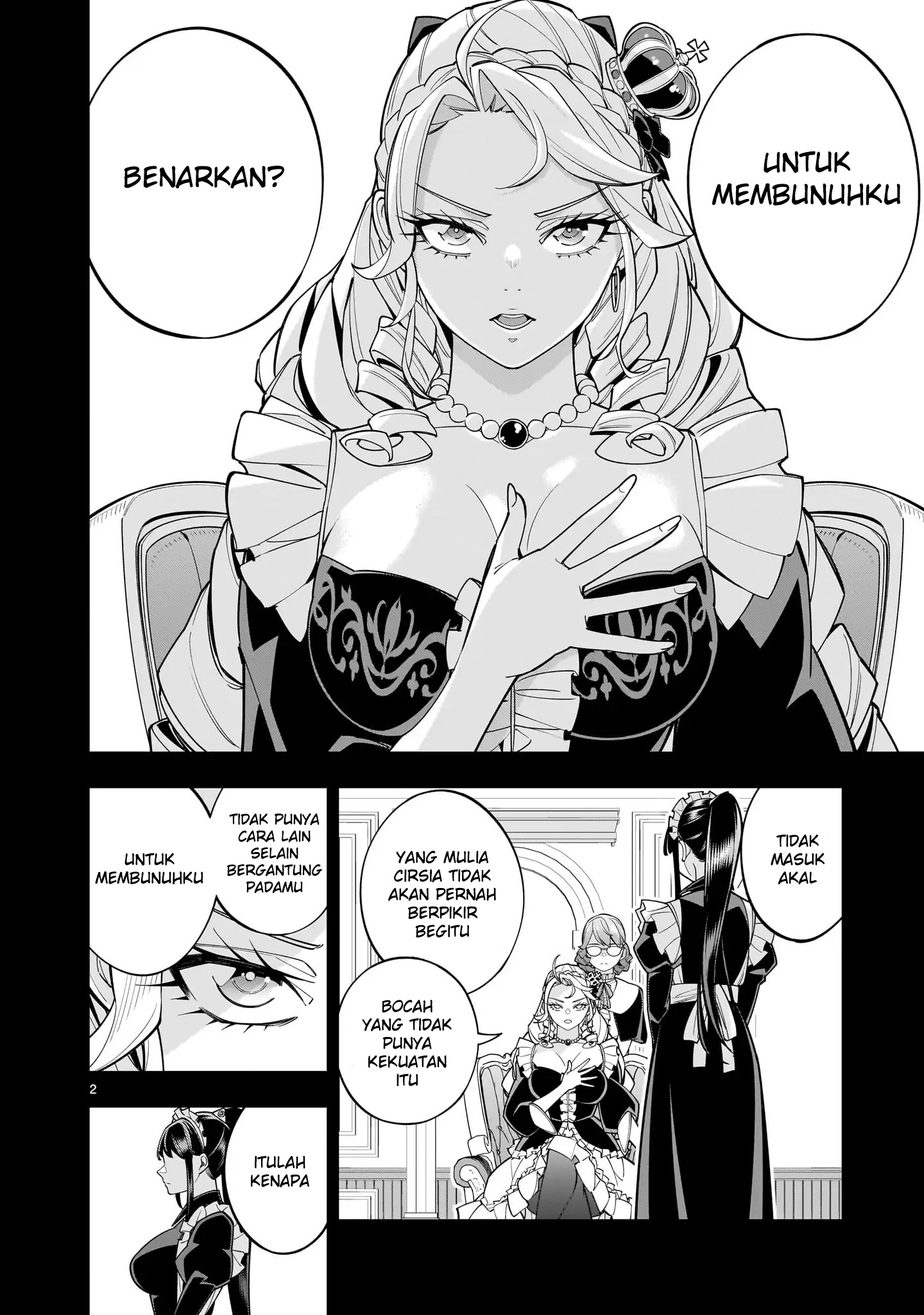 Shinimodori Oujo wa Ikinobiru Tame ni Yuri Harem wo Tsukuru Koto ni Shita Chapter 8 - halaman 25