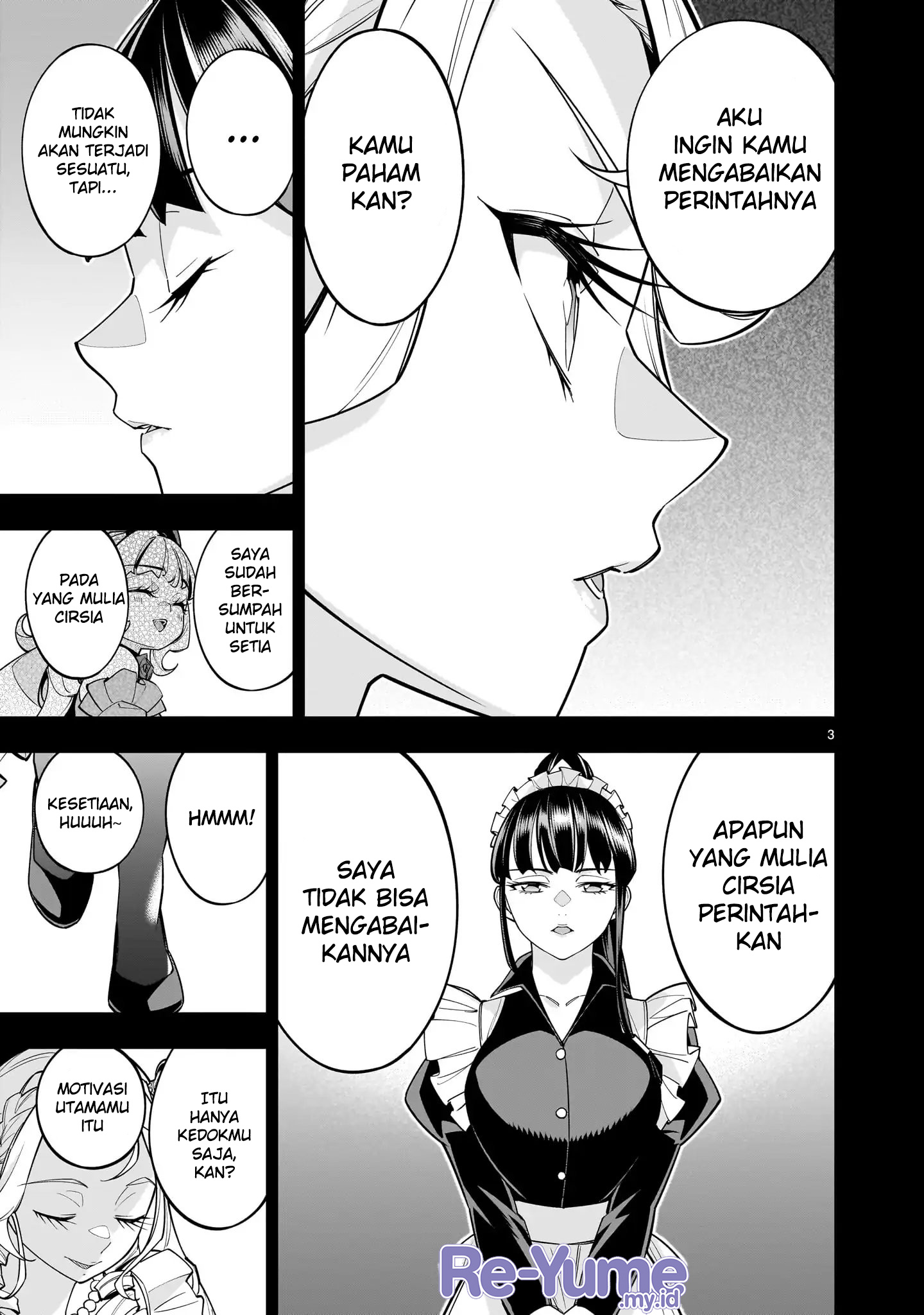 Shinimodori Oujo wa Ikinobiru Tame ni Yuri Harem wo Tsukuru Koto ni Shita Chapter 8 - halaman 26