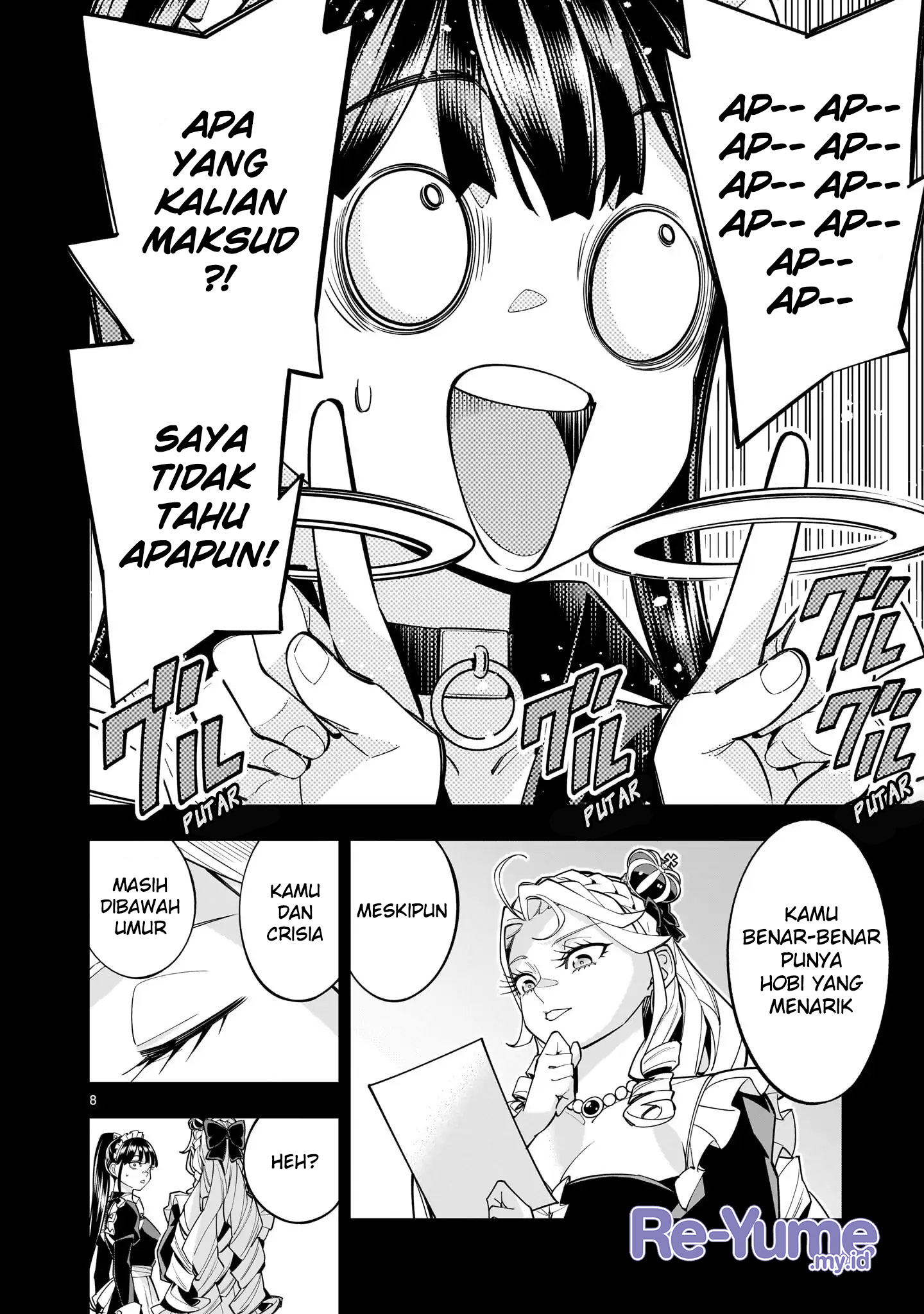Shinimodori Oujo wa Ikinobiru Tame ni Yuri Harem wo Tsukuru Koto ni Shita Chapter 8 - halaman 31